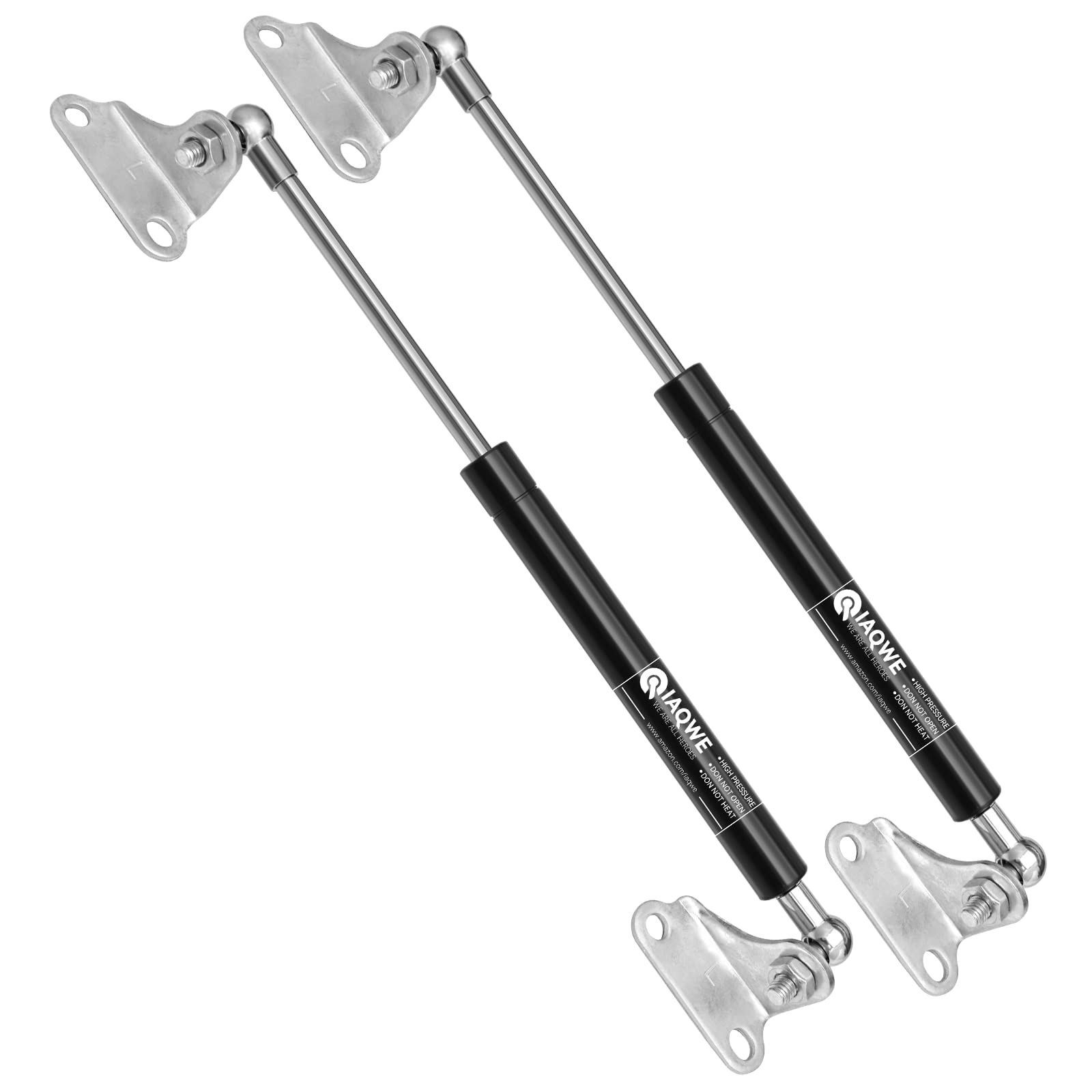 Iaqwe 36 Inch Gas Struts Shock 120Lb/534N Lift Support With L-Type Mounts For Boat Cover Rv Bed Storage Heavy Duty Toolbox Lid T