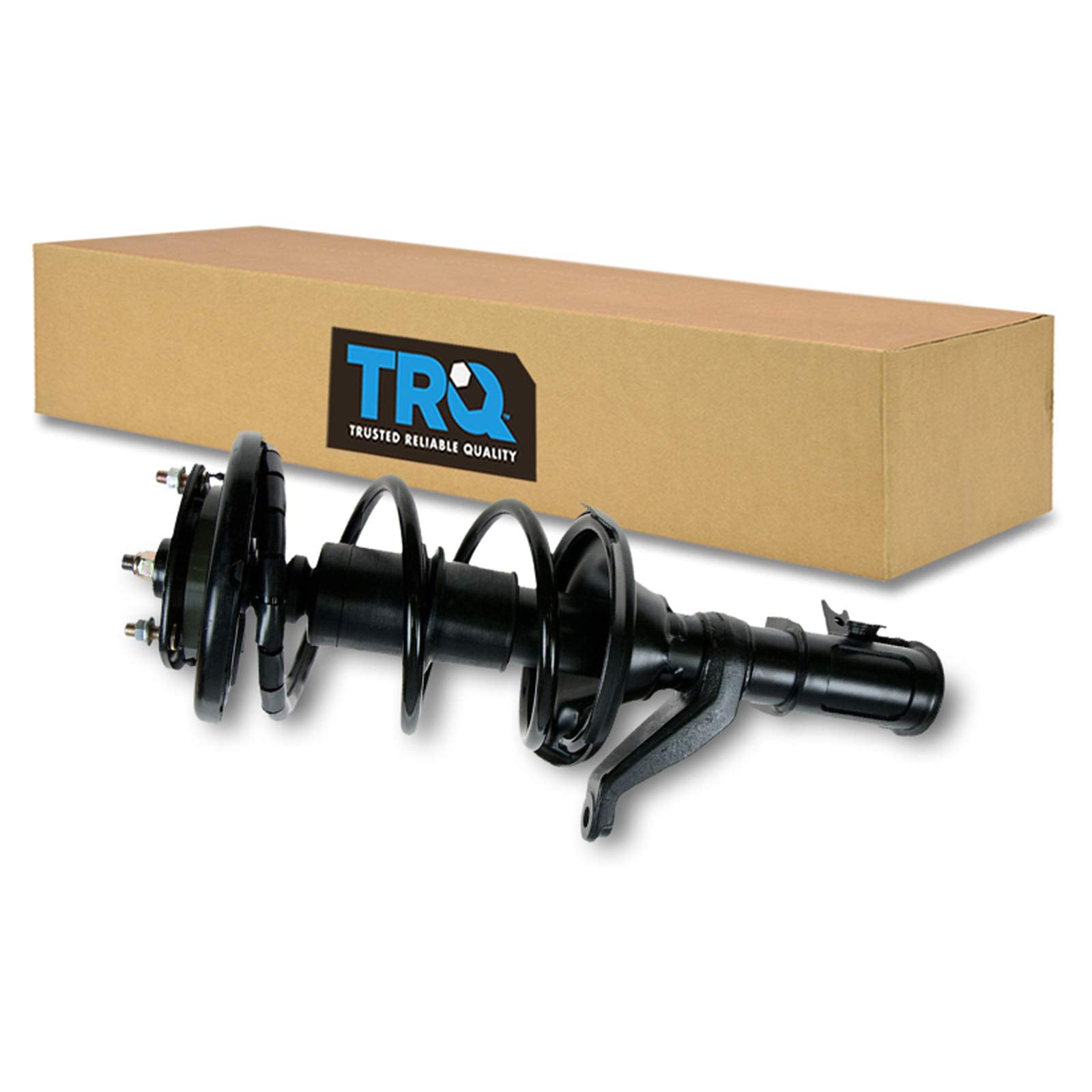 Trq Front Left Complete Strut & Coil Spring Assembly Drivers Side Compatible With 2002-2005 Honda Civic