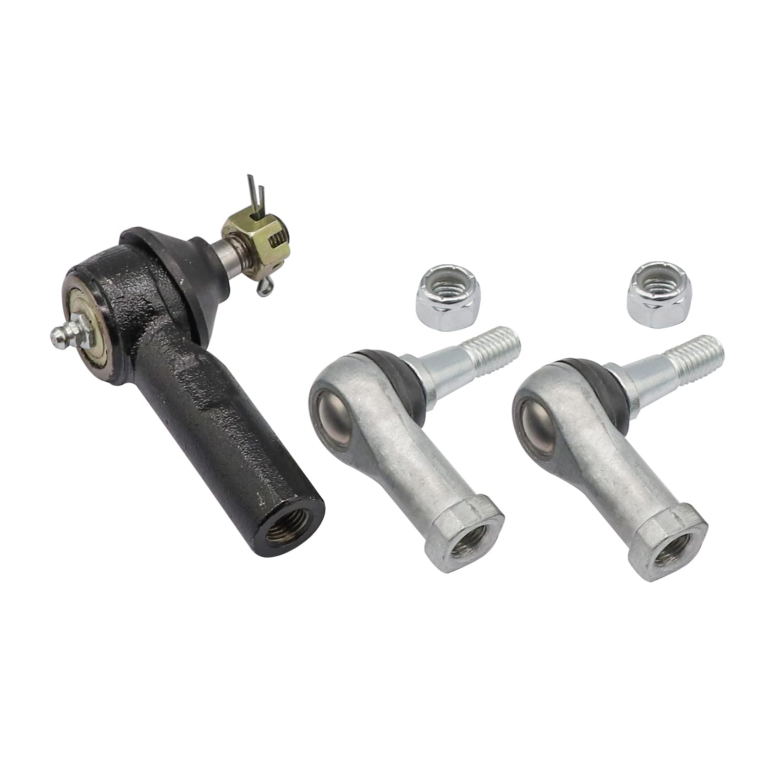 Drive-Up Ball Joint Kit,Tie Rod End Set And Steering Back Outer Ball Joint Fits 2001-Up Ezgo Txt Golf Cart Oem 70902-G01 70902-G02 70695-G01