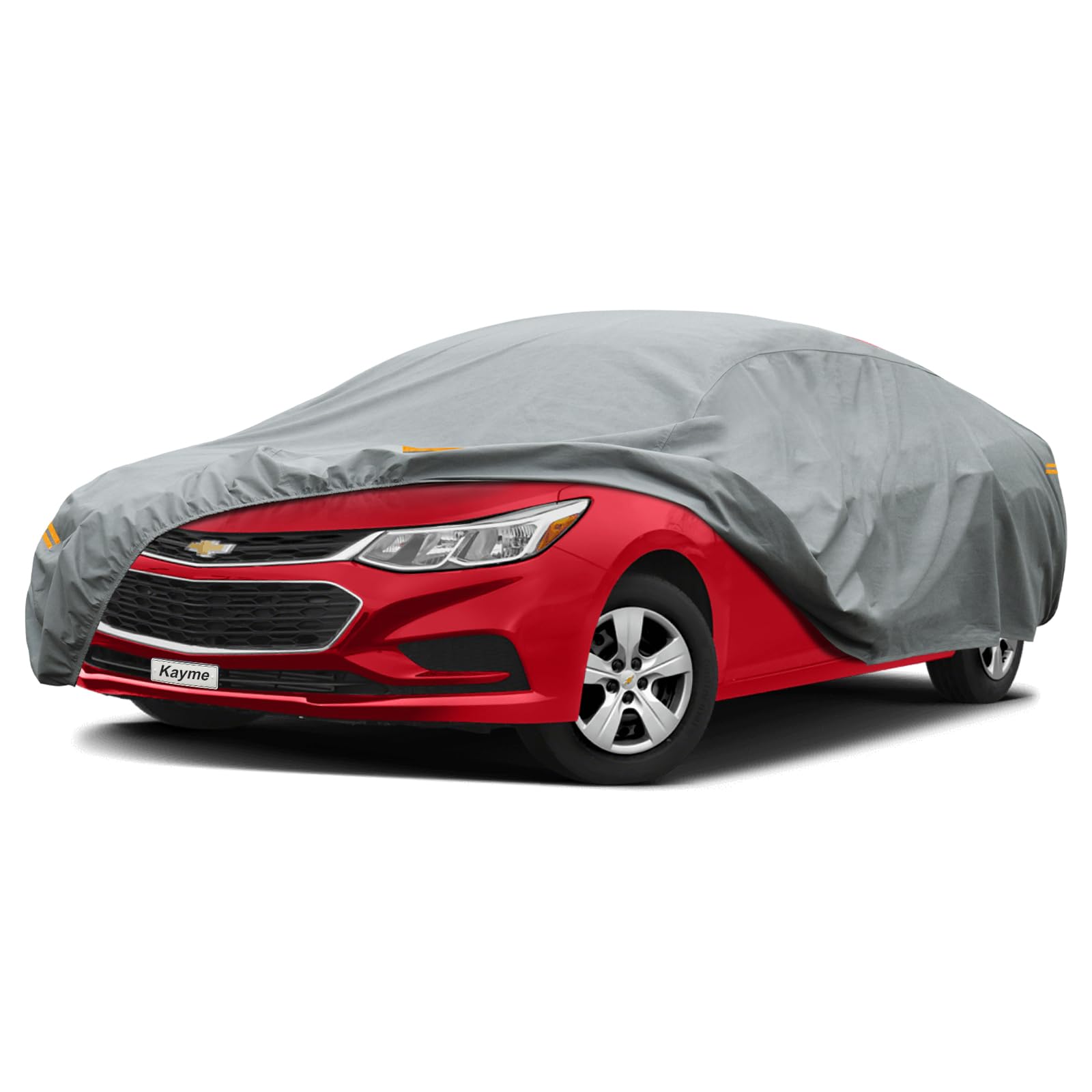 Kayme Heavy Duty Car Cover Custom Fit Chevrolet Cruze (2018-2025) Waterproof All Weather For Automobiles, Full Exterior Covers S