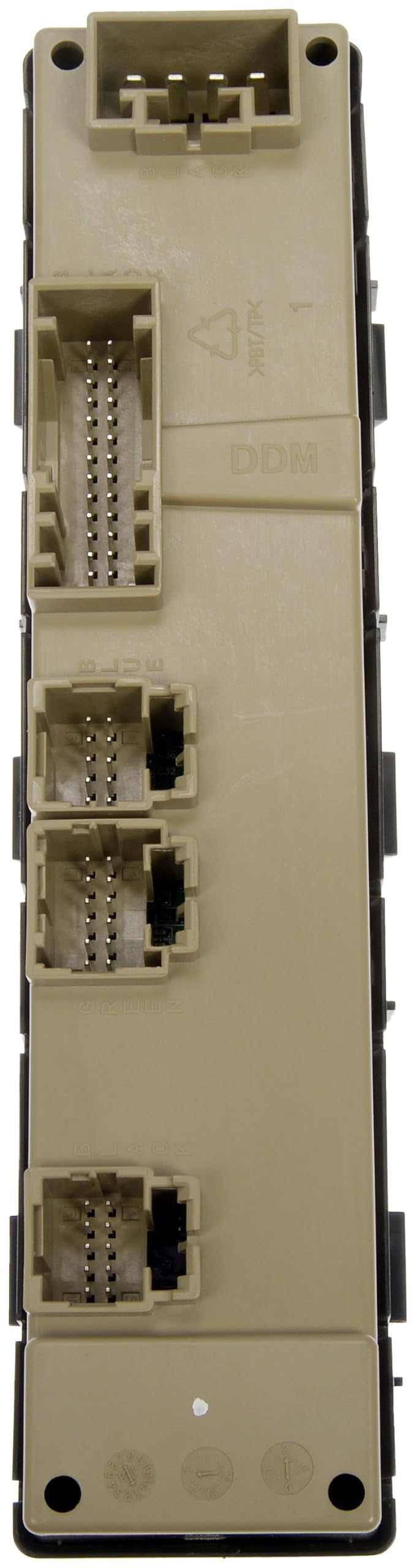 Dorman 901-075 Front Driver Side Master Window Switch Assembly - 8 Button Compatible With Select Cadillac / Chevrolet / Gmc Mode