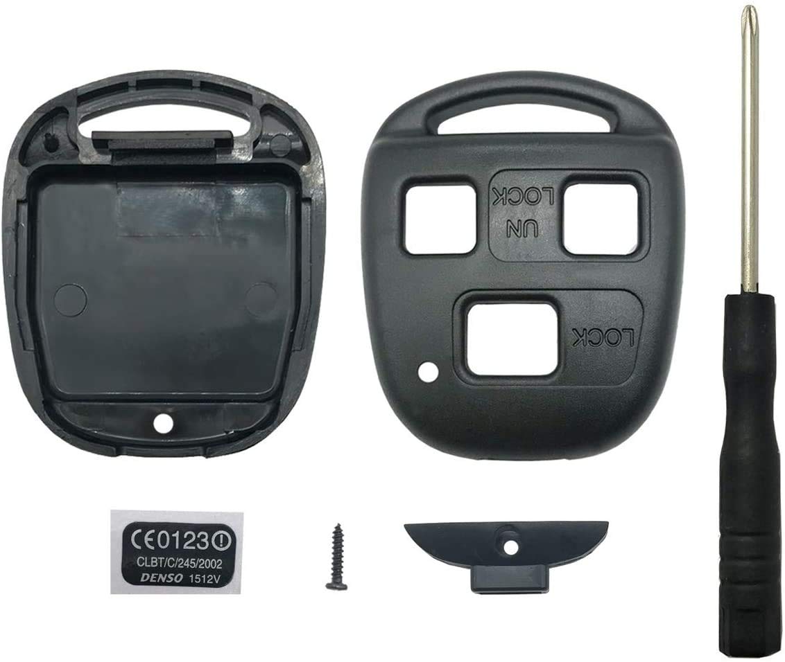 Horande Replacement Key Fob Cover Case fit for Lexus ES GS GX is LS LX RX SC GX470 LX470 ES300 ES330 IS300 IS330 ls430 GS330 GS3