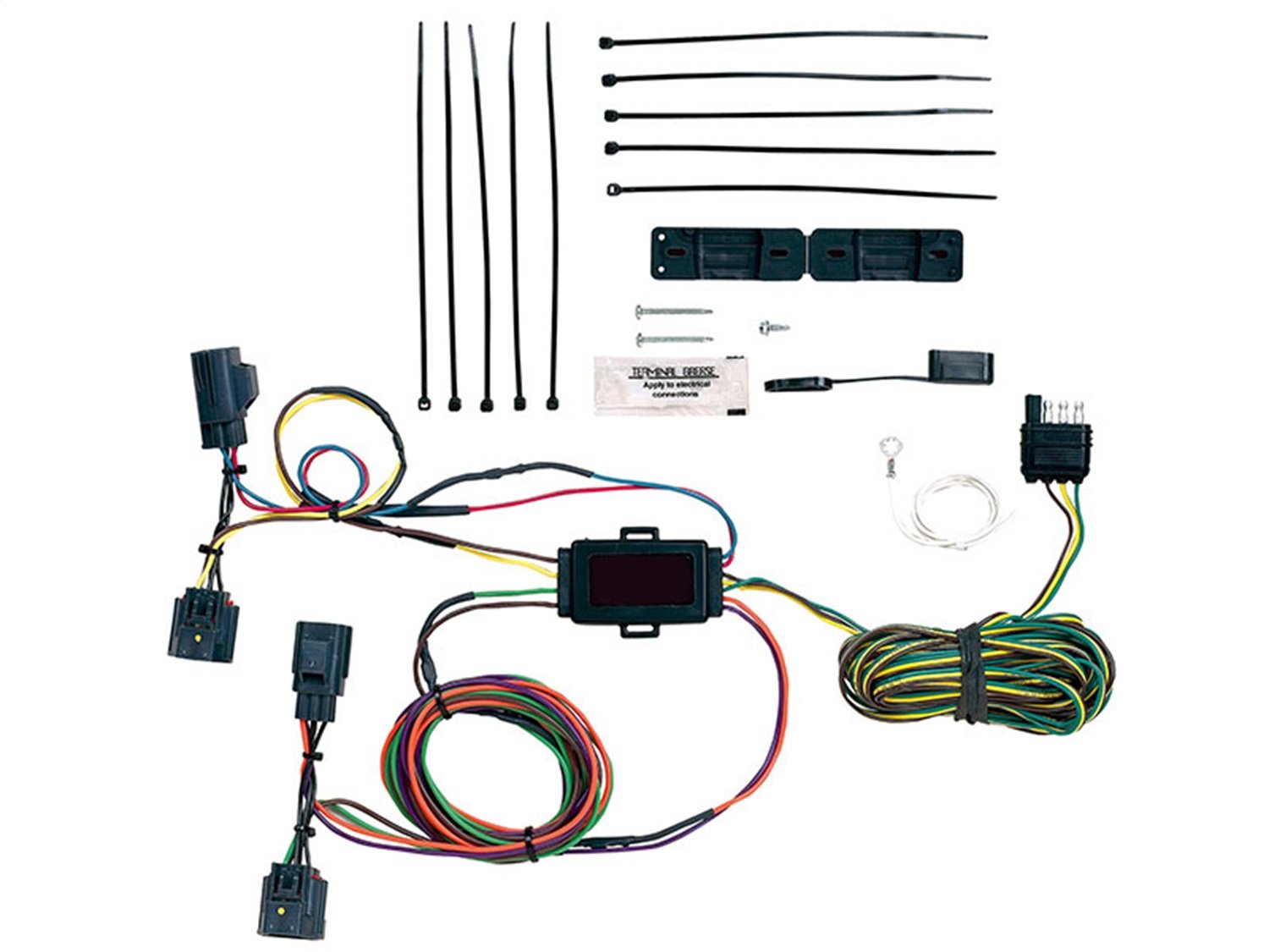 Blue Ox BX88279 EZ Light Wiring Harness Kit for Dodge Liberty/Nitro