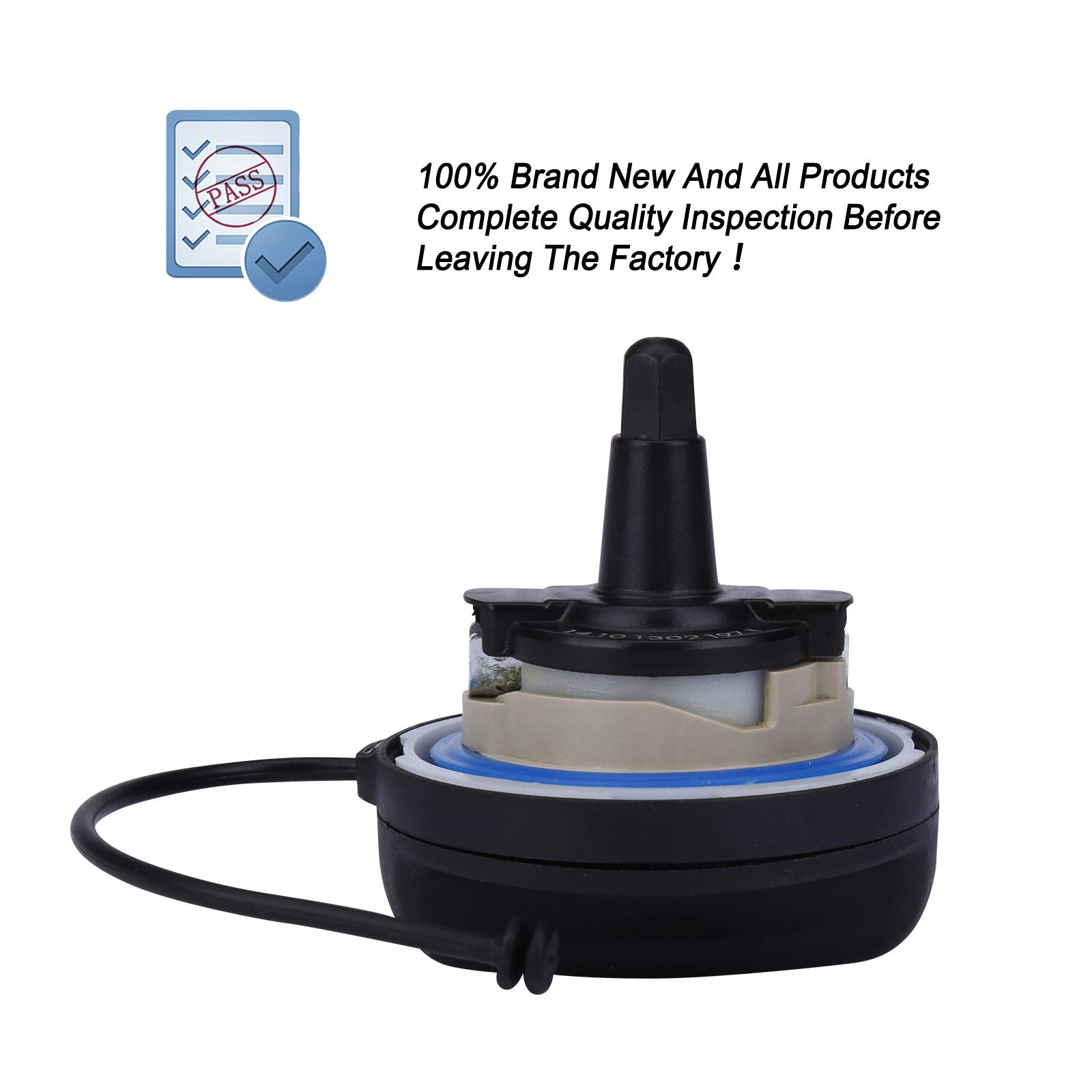 Fuel Tank Filler Cap,Gas Cap Compatible With Bmw E39 E46 E60 E90 E92-128I 320I 325I 328I 328Xi 330I 330Xi 335I 525I 528I 530I 535I 750I X1 X3 X5 Z4 M3 Mini Cooper,Replace # 16117222391, 10844, 31848