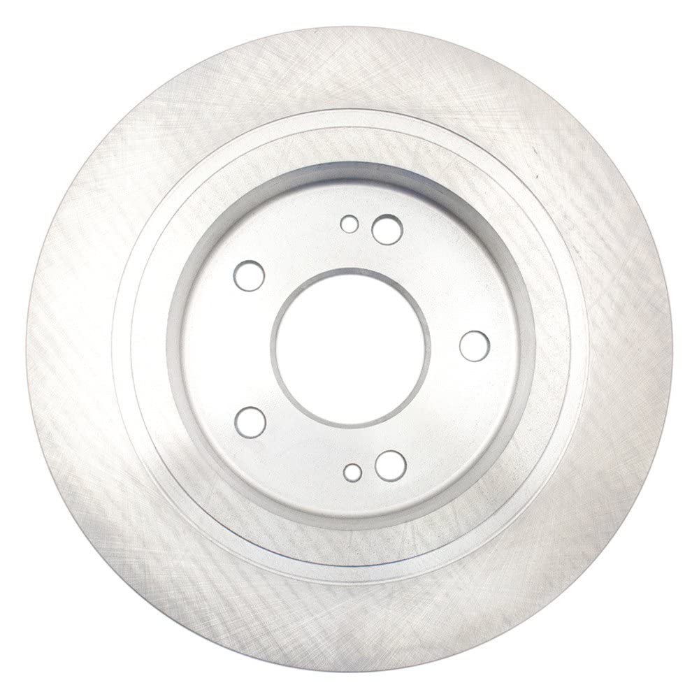 Trq Rear Brake Rotors Set Solid Compatible With 2018-2023 Hyundai Kona