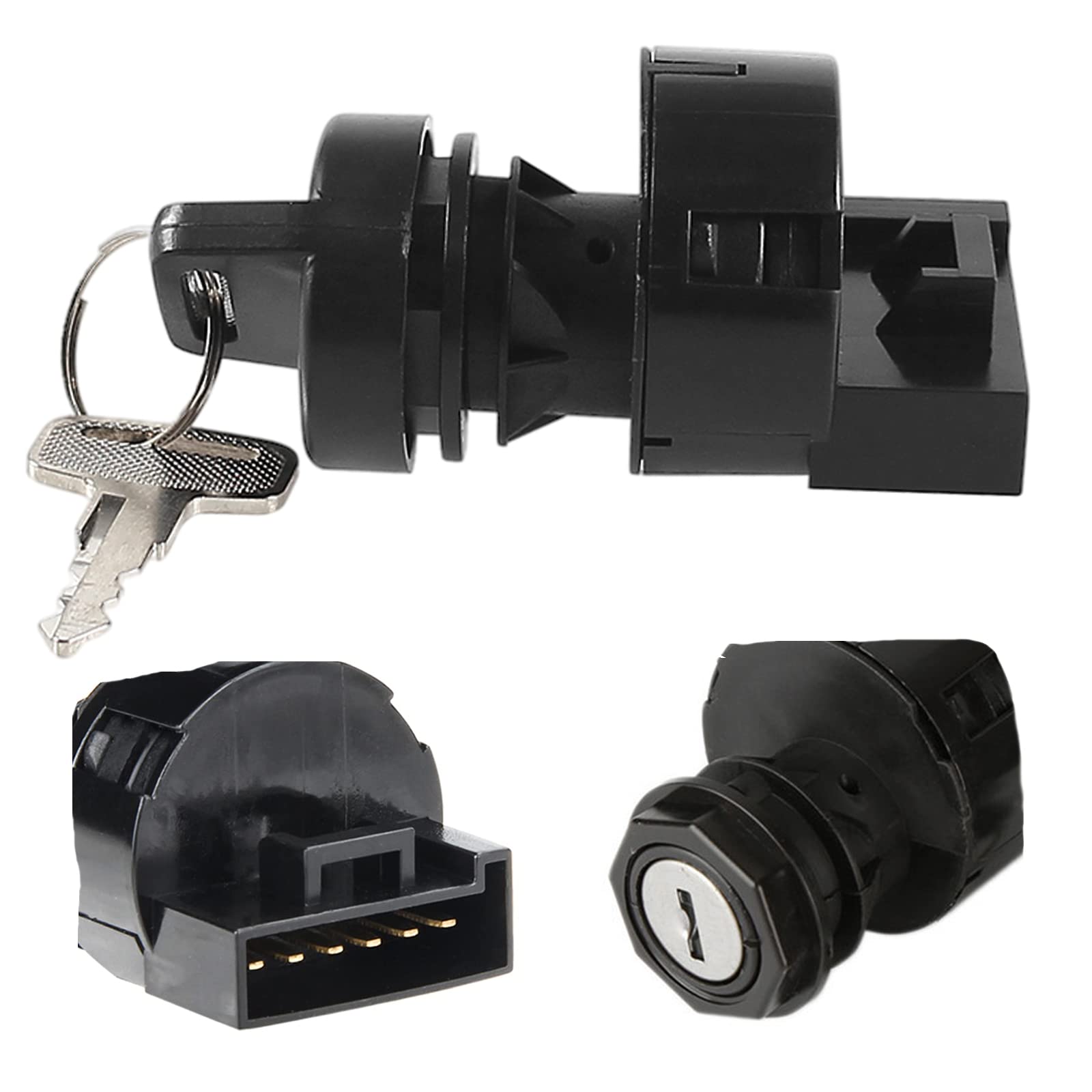 Gstp 6 Pin Ignition Key Switch Compatible With Polaris Ranger Rzr Sportsman 400 425 500 570 700 800 900 1000 -Replace 4011002 40