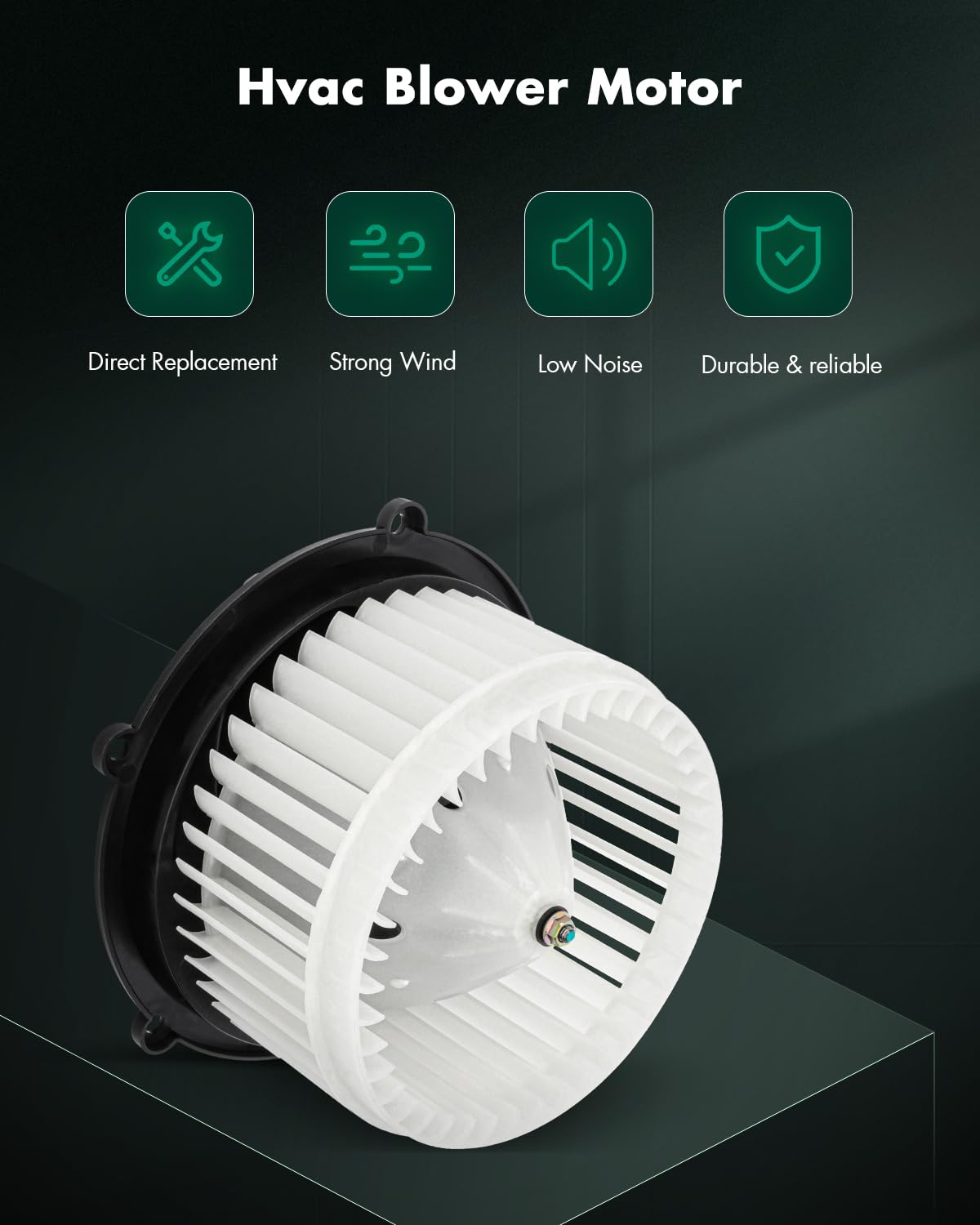 Scitoo Hvac Heater Blower Motor With Fan Cage Front 700122 For Chevy For Malibu L4 2.2L 2004-2008,For Chevy For Malibu V6 3.5L 2