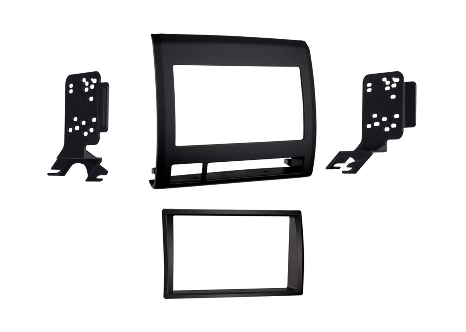Metra Electronics 95-8214Tb Double Din Dash Kit For Toyota Tacoma 2005-2011 Vehicle (Black) 11.00In. X 8.60In. X 3.40In.