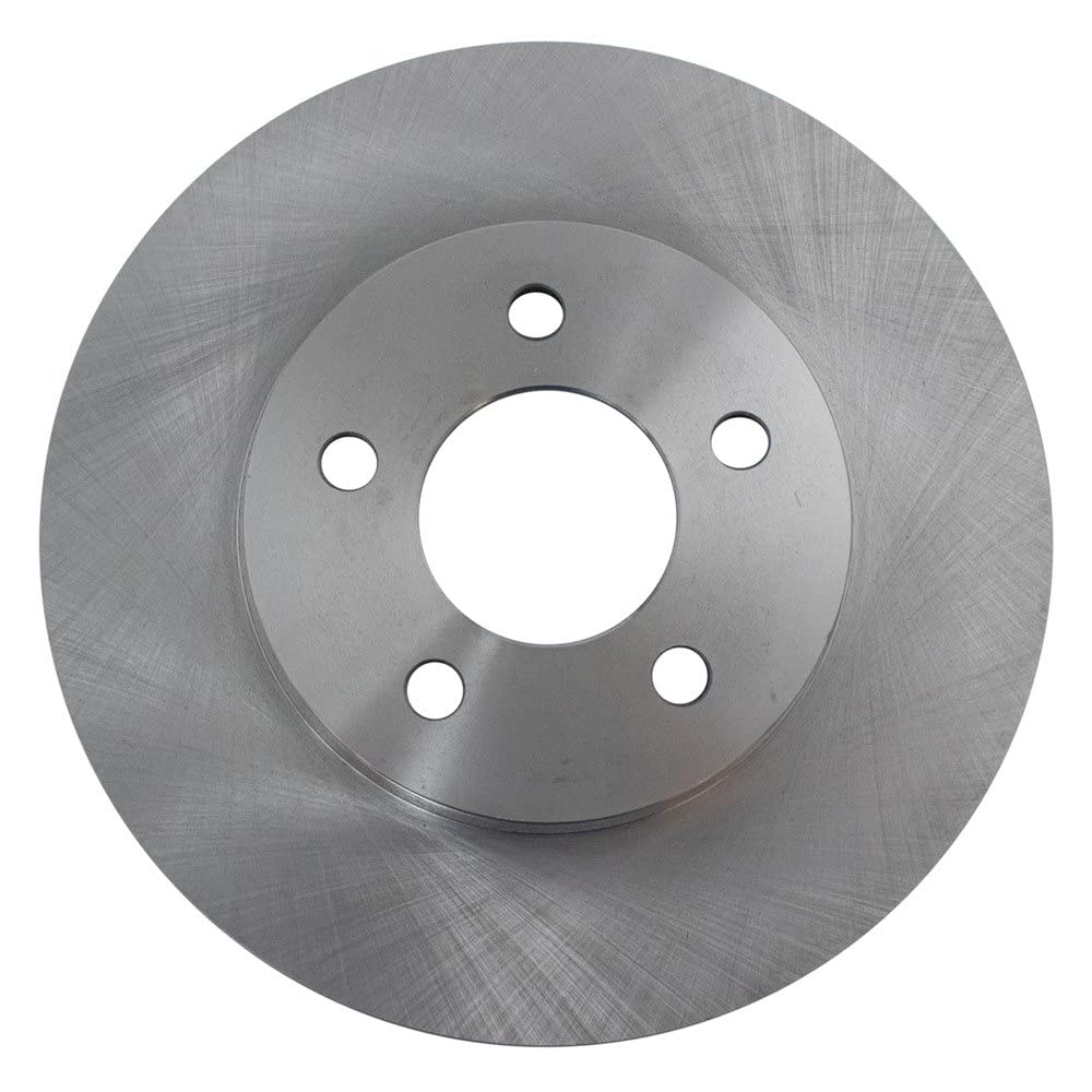 Trq Front Brake Rotors Set Vented Compatible With 2005-2010 Ford Mustang