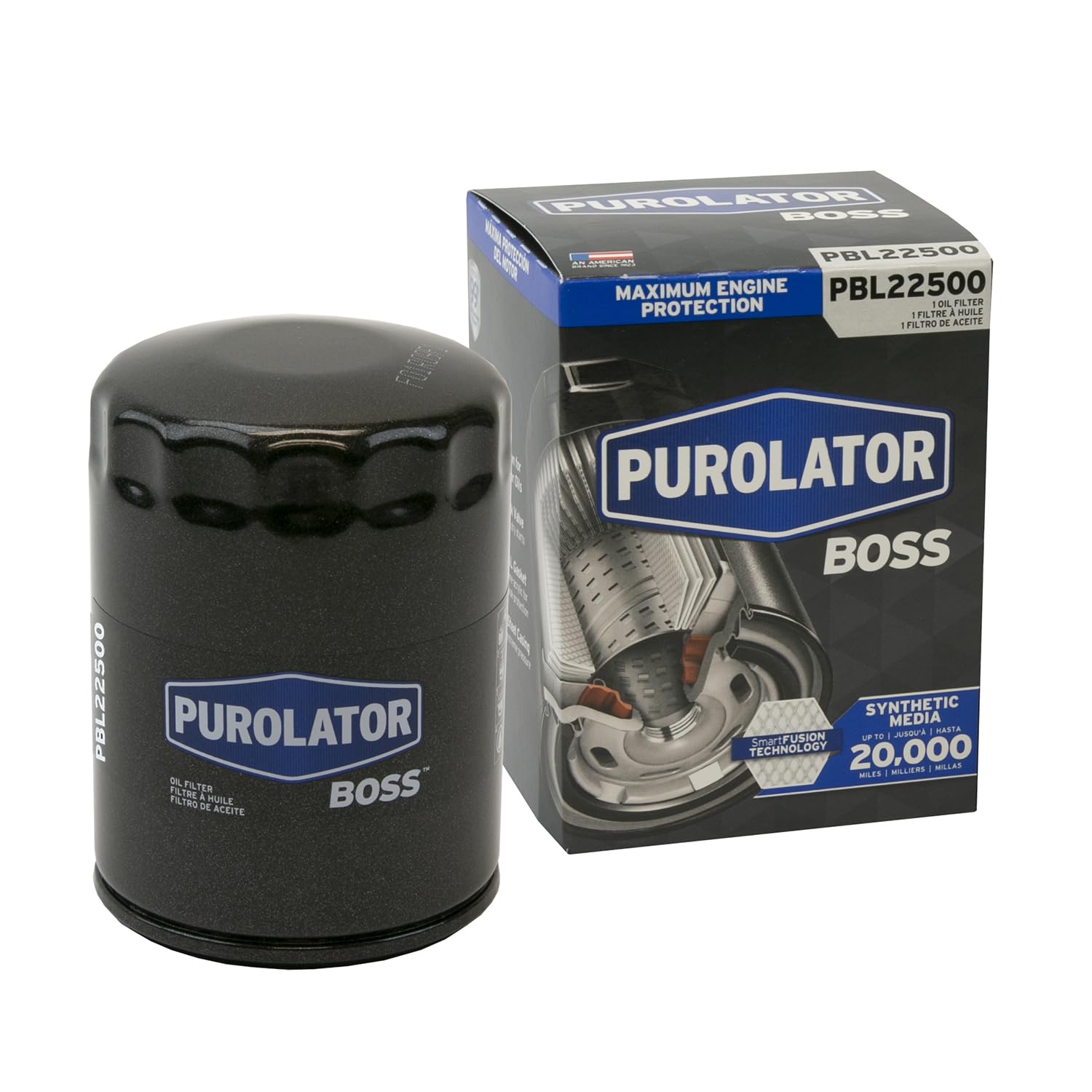 Purolator Pbl22500 Purolatorboss Maximum Engine Protection Spin On Oil Filter