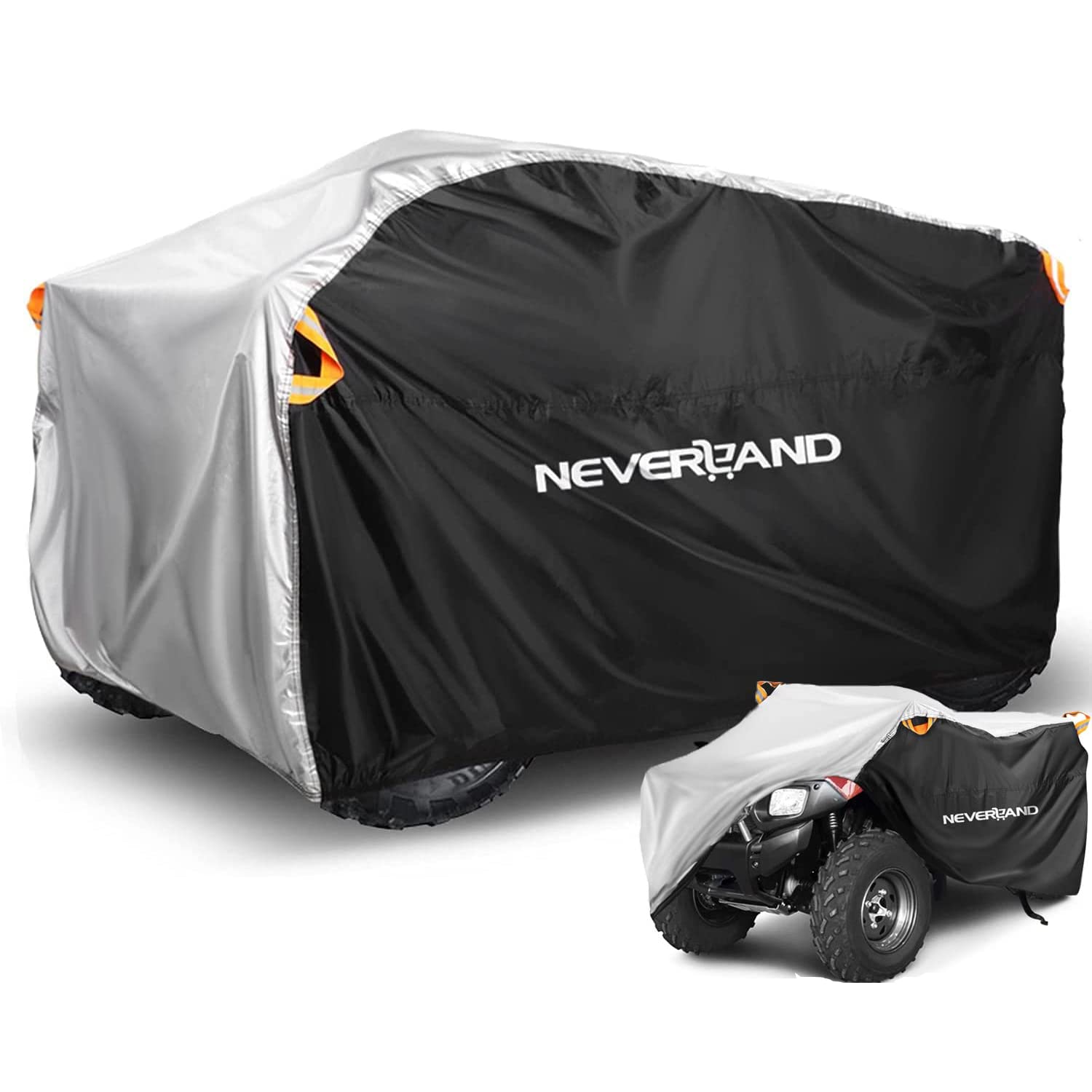 NEVERLAND ATV Cover Waterproof Heavy Duty XXXL Universal Quad Cover Outdoor Storage Cover 4 Wheeler Rain Cover All Weather for P