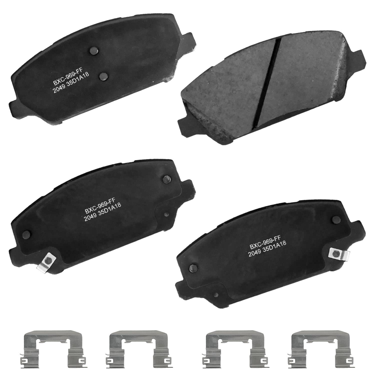 Bendix Premium Sbc2049 Ceramic Front Brake Pads For Kia Cadenza 2020-2017