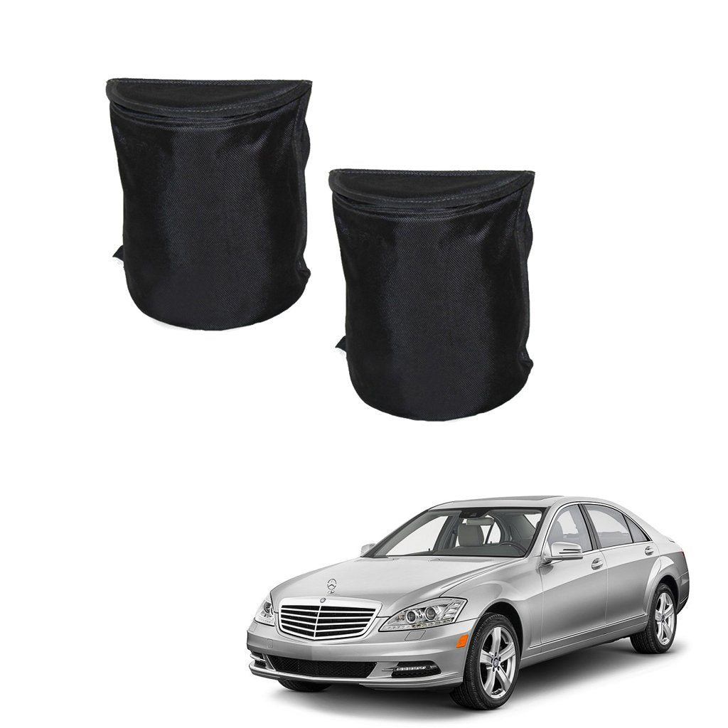 Kozdiko Semi Cylindrical Car Dustbin Set of 2 Pcs for Mercedes Benz SClass