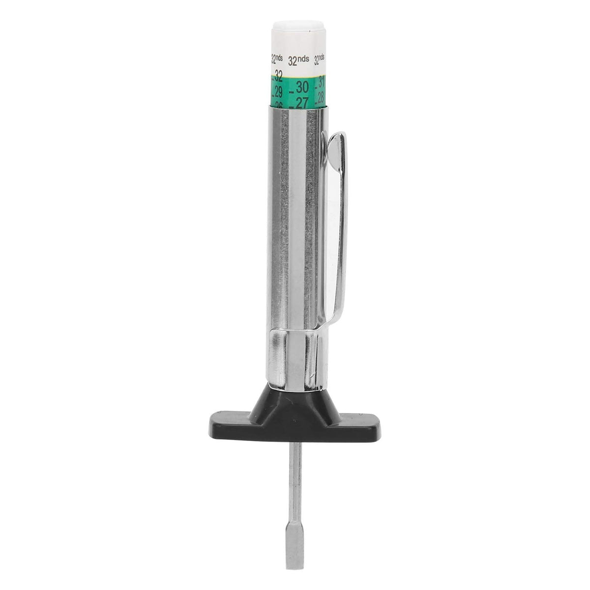 Universal Tire Tread Depth Gauge, 0-25Mm Car Tire Tread Depth Gauge Tester Portable Car Tyre Measuring Tool (Two-Color)