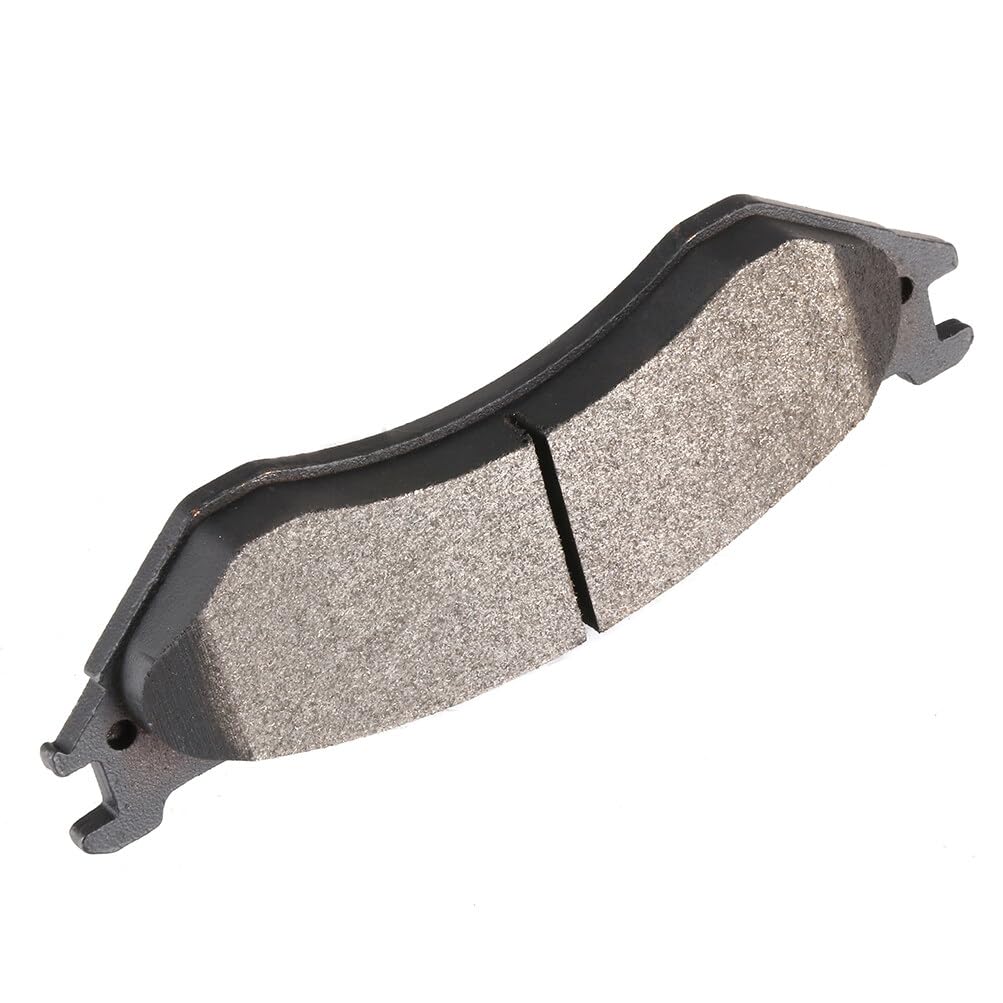 Automuto 4Pcs Rear Semi-Metallic Disc Brake Pads Set D1077 For Dodge Ram 1500 2006-2008,For Dodge Ram 2500 2001-2008,For Dodge R