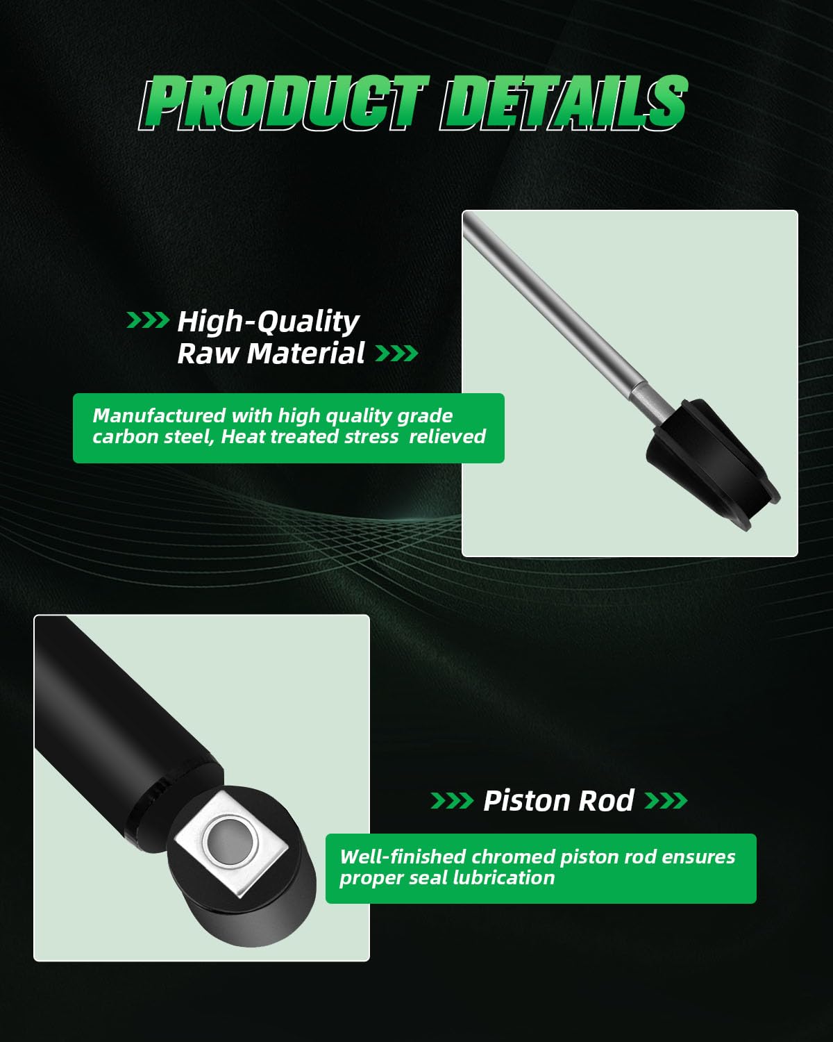 Shocks,Scitoo Rear Gas Struts Shock Absorbers Fit For 2000 Bmw 323Ci 328Ci,2001-2006 Bmw 325Ci 330Ci,2001-2005 Bmw 325I 330I 330