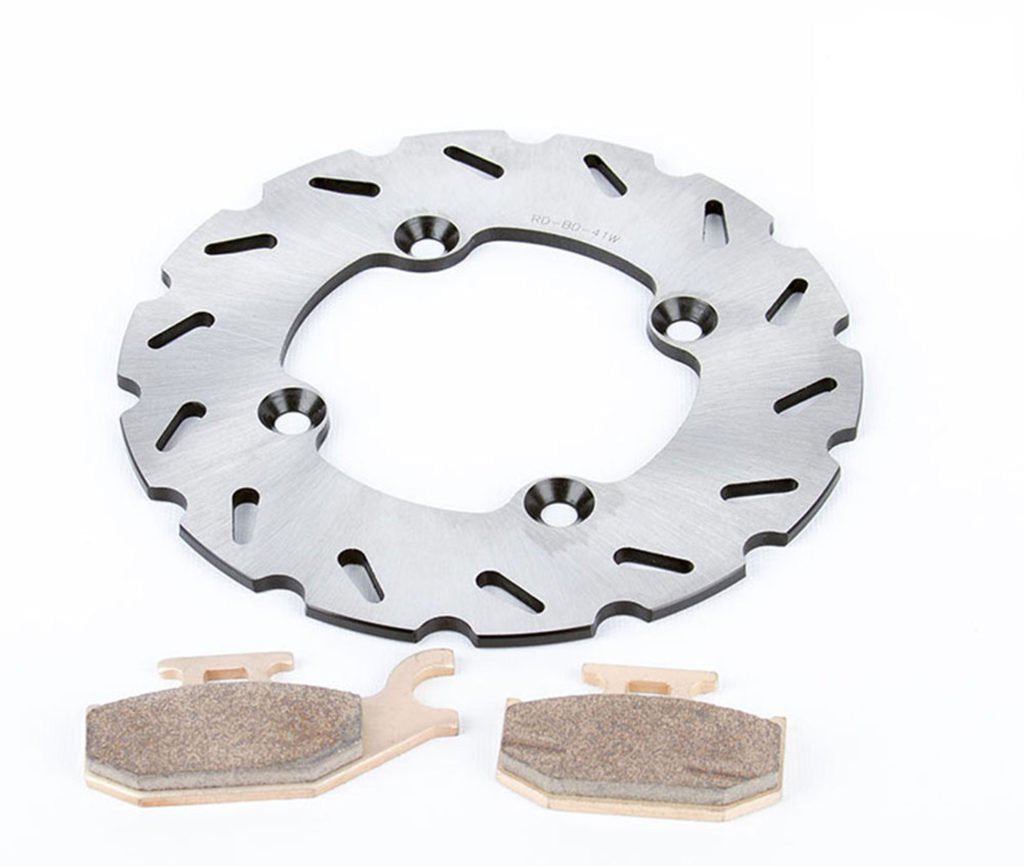 2007 2008 Fits Can-Am Renegade 800 Rear Riptide Brake Rotor Disc And Severe Duty Pads