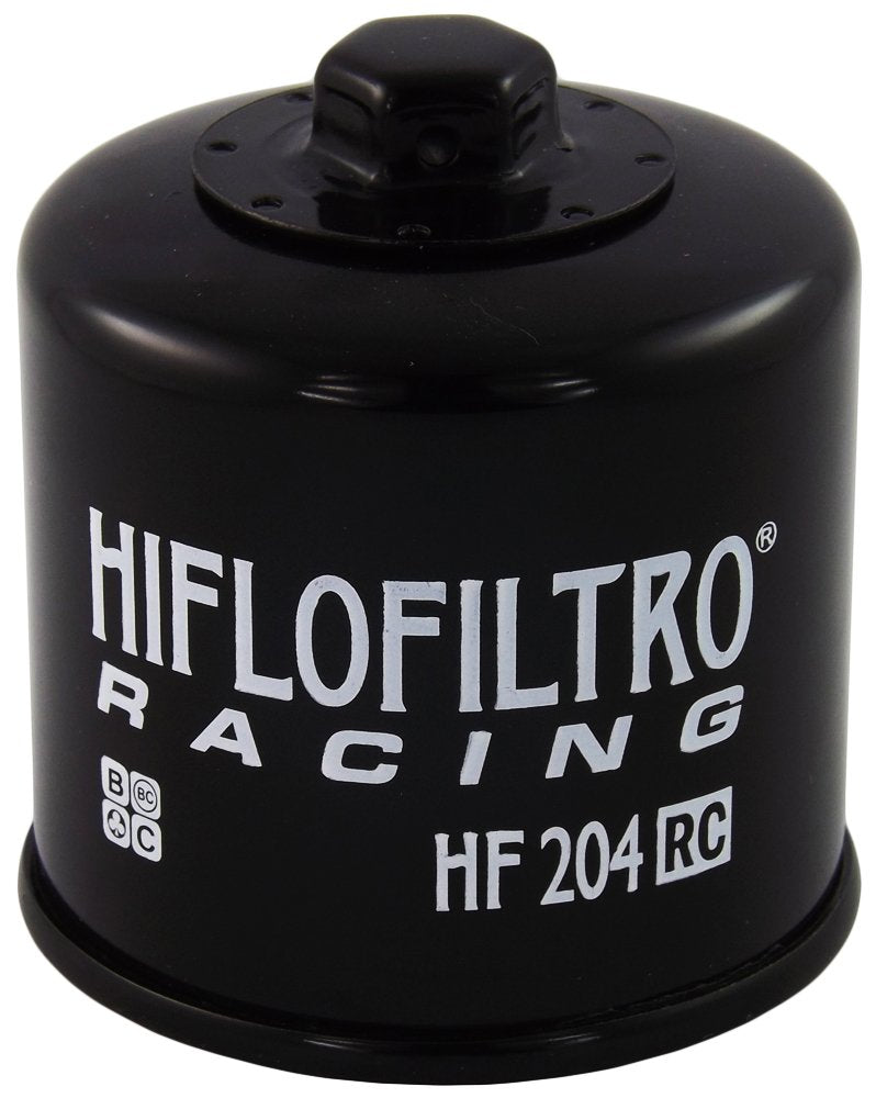 Hiflofiltro Hf204Rc Black Rc High Performance Premium Oil Filter, Single