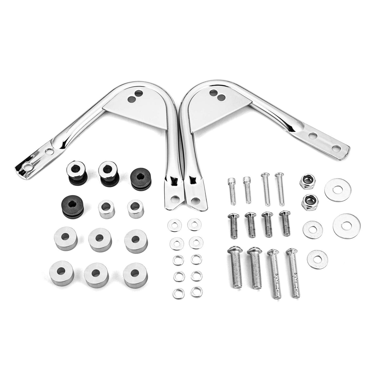 Dasen Detachable Docking Hardware Kits Compatible with Harley Touring Road Glide Road King Street Glide Electra Glide FLH FLHX F