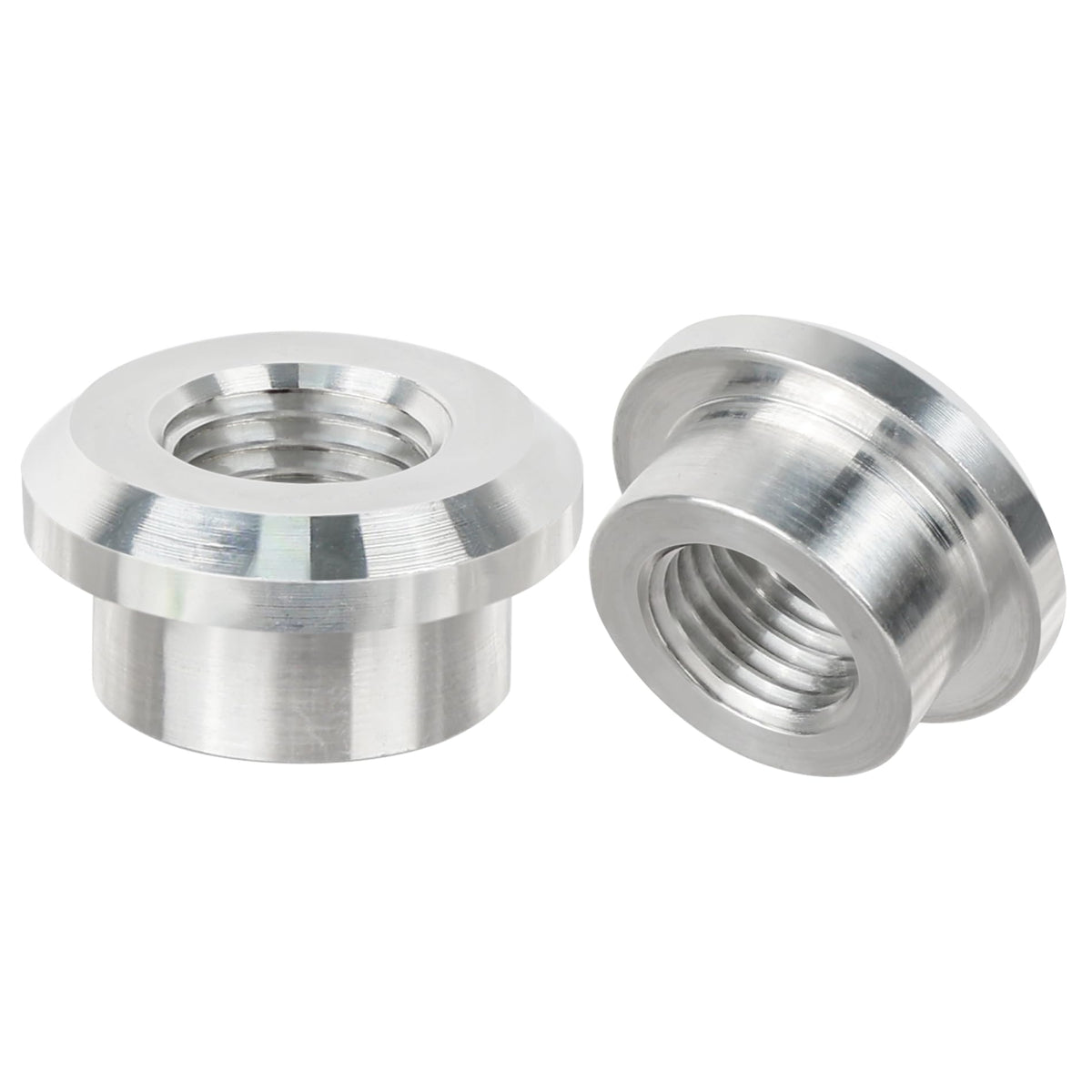 Evil Energy 1/8'' Npt Female Weld On Bung Fitting Aluminum 2Pcs