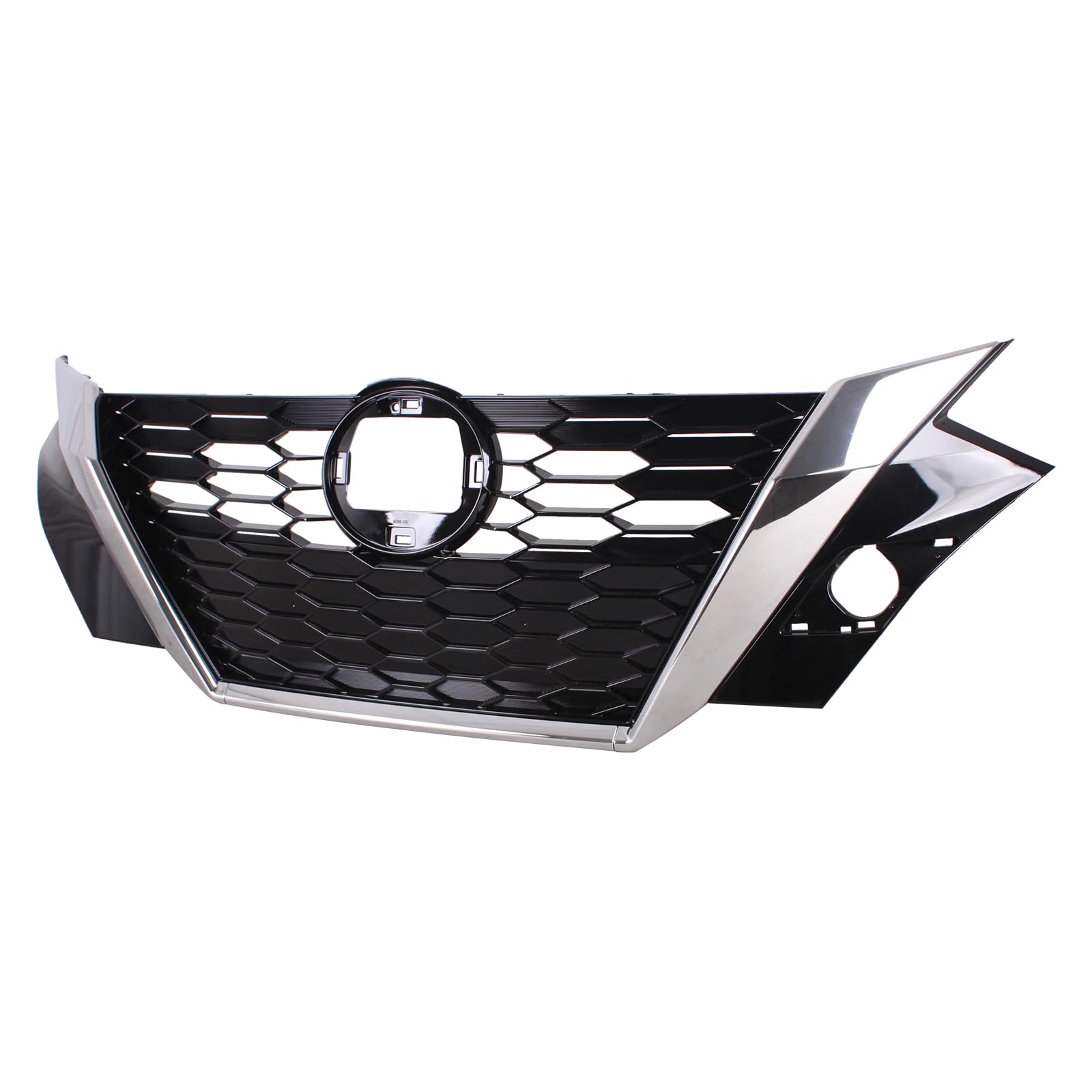 TYG (CAPA QUALITY) Chrome Front Grille Compatible with 2020-2023 Nissan Sentra w/o Midnight Special Editon Pkg Chrome, ABS OEM R