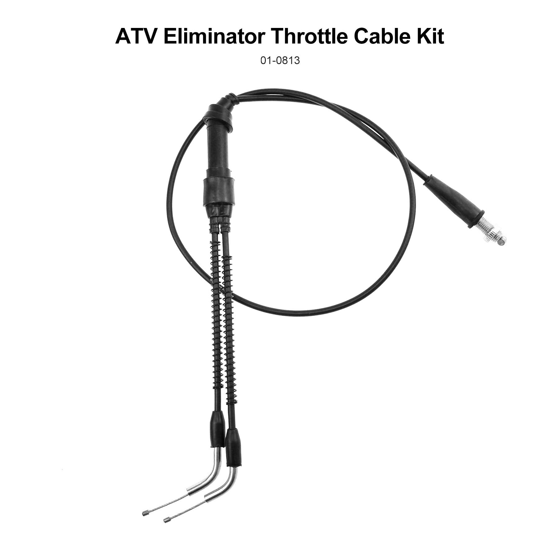 Atv Throttle Cable, Motion Pro Tors Eliminator Replacement Throttle Cable For 1987-2006 Yamaha Banshee 350 Yz350, 01-0813