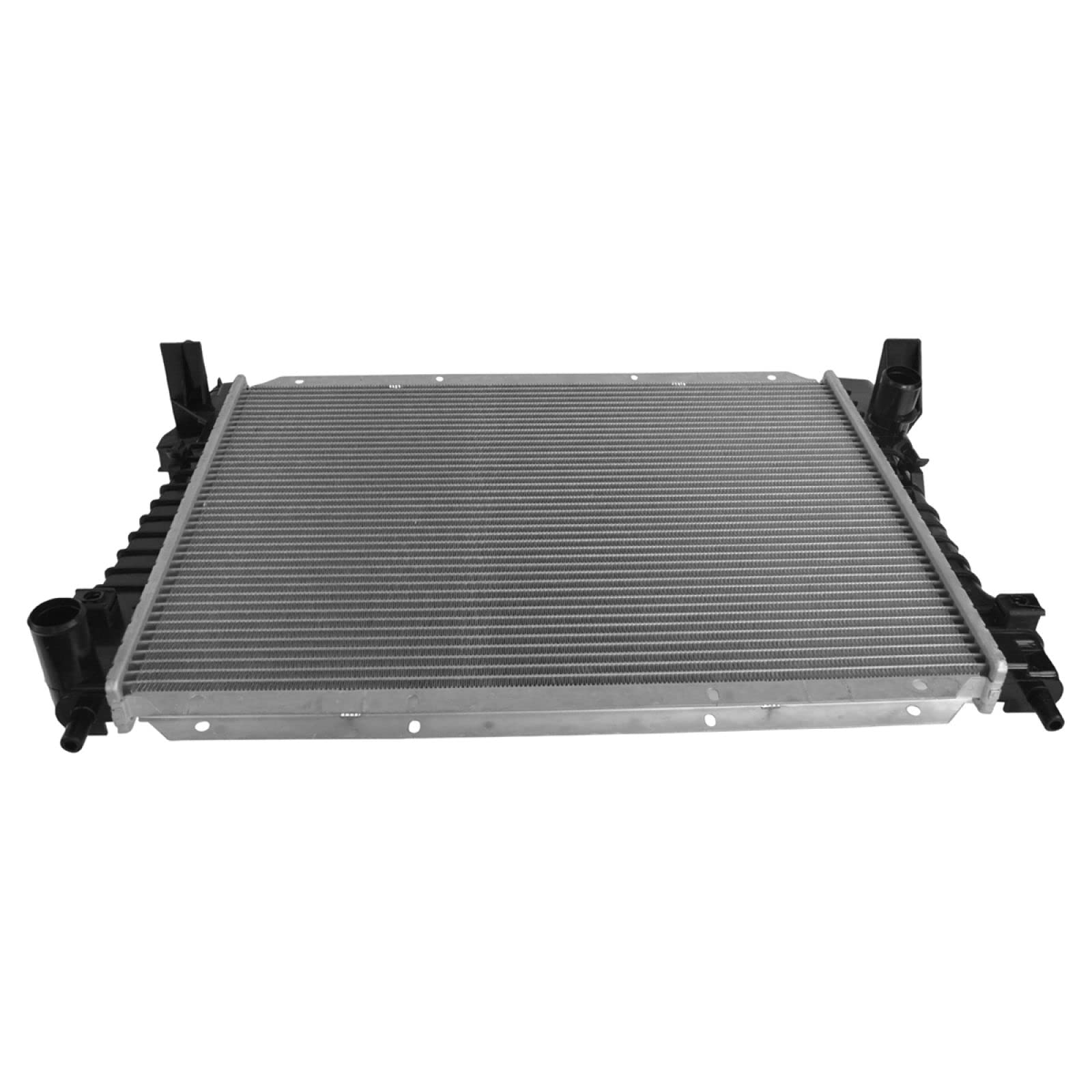 Trq Radiator Assembly Aluminum Core Compatible With 02-05 Ford Thunderbird 00-08 Jaguar S-Type 08-09 Super V8 07-09 Vanden Plas