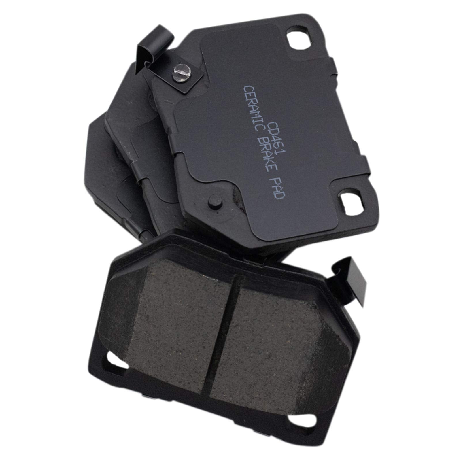 TRQ Rear Brake Pads Ceramic Compatible with 1990-1996 Nissan 300ZX 2006-2007 Subaru Impreza
