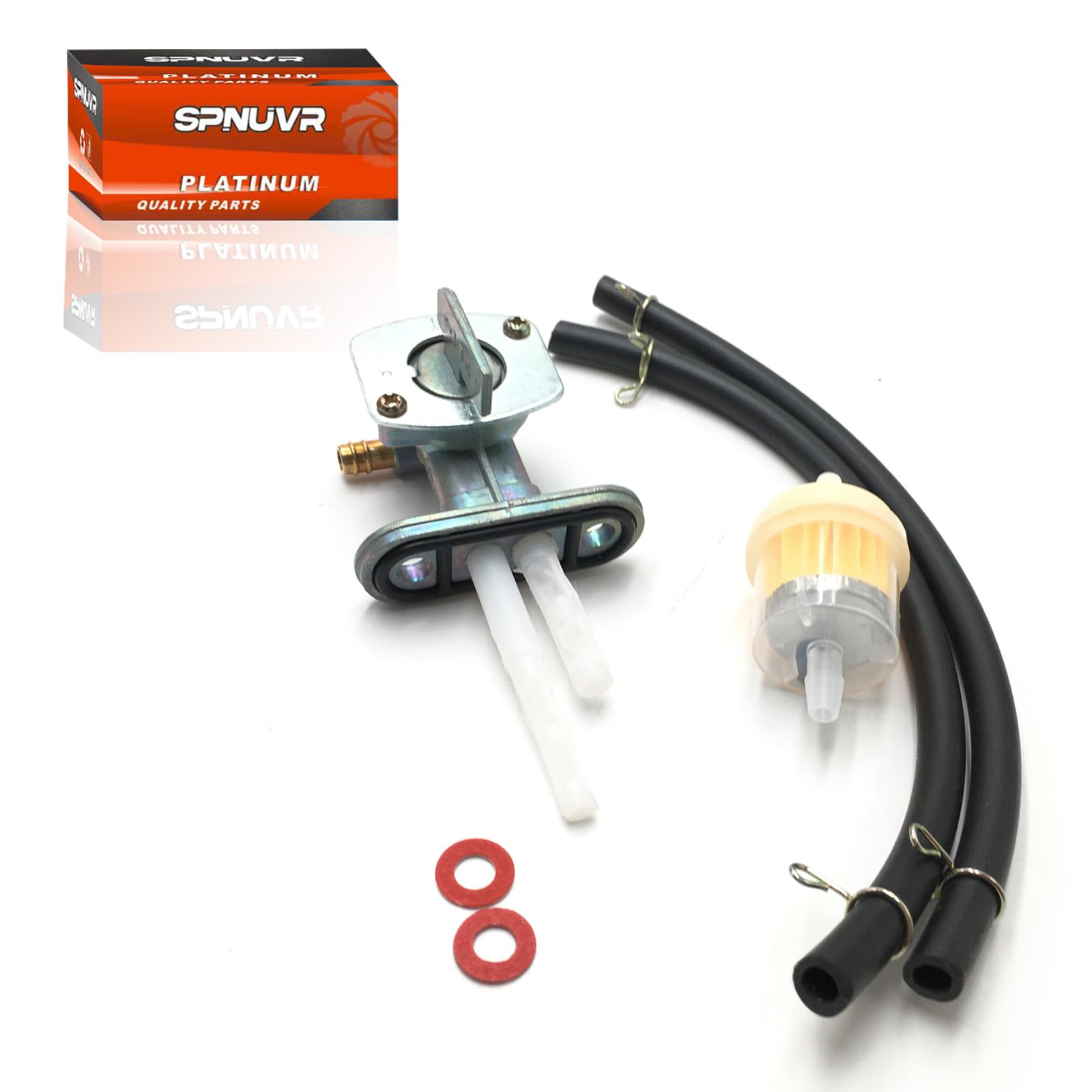 Spnuvr Motorcycle Fuel Valve Petcock Oil Switch Assembly Compatible With Polaris 425 Magnum Ttr Petcock, Fit For Yamaha Blaster