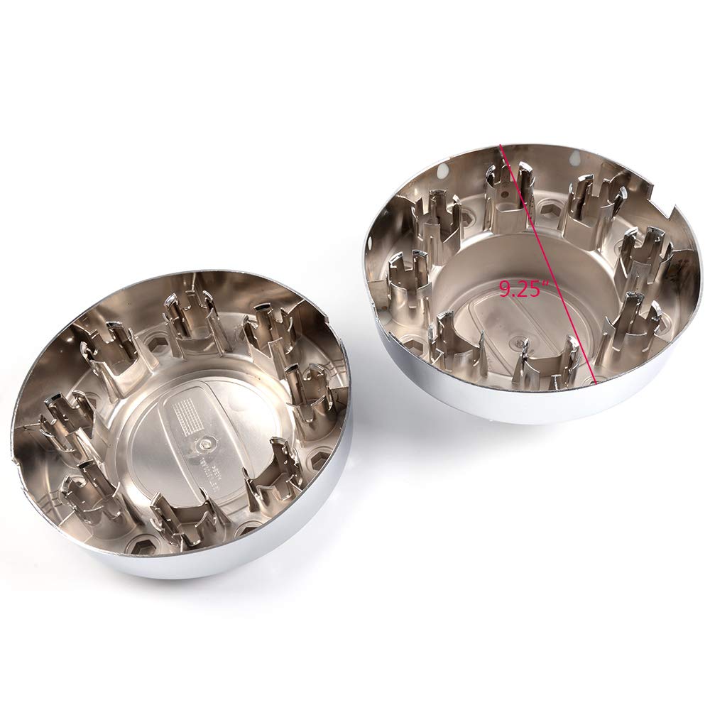 G-Plus 4Pcs 1-Ton Dually Alcoa Alloy Wheel Center Caps Front & Rear Wheel Center Caps Compatible With Dodge Ram 3500 2011-2016