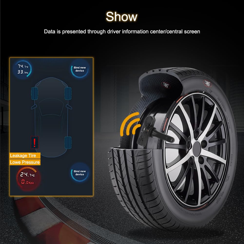 Roadfar Programmed Tire Pressure Monitoring System Sensor Tpms 315Mhz For Infiniti 40700-Ja01B 40700-1Aa0B 40700-3An0A 4Pcs