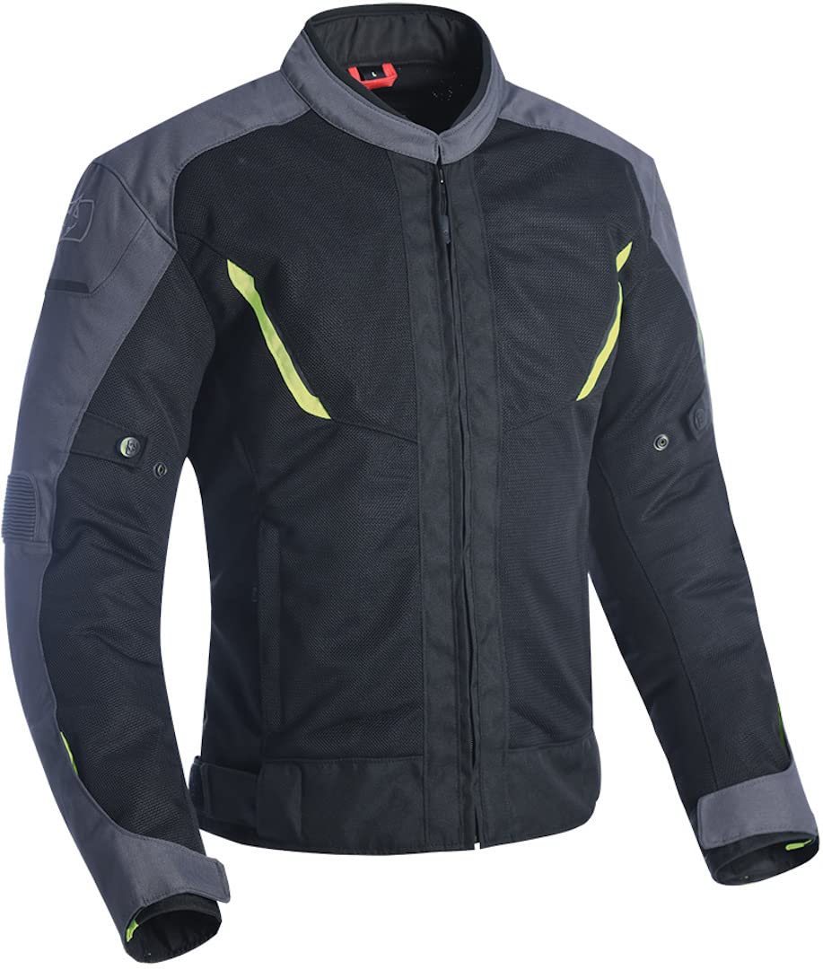 Oxford - Delta 1.0 Jacket, Black/Grey/Fluorescent - Small (TM193202S)