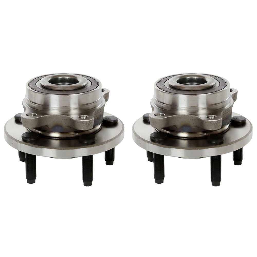 Autoshack Front Wheel Hub Bearing Pair Of 2 Driver And Passenger Side Replacement For Ford Edge Taurus Flex Police Interceptor Sedan Special Service Police Sedan Lincoln Mkx Mks Mkt 5-Lug Hb613277Pr
