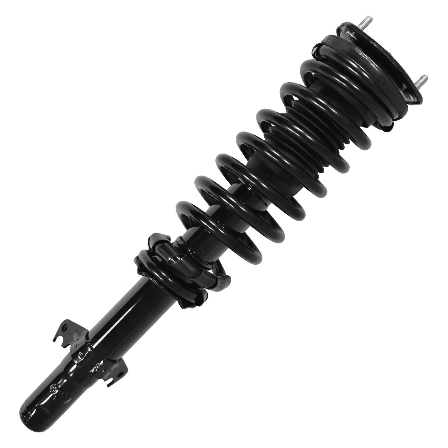 Unity Complete Strut Assembly Kit - Front & Rear 4 Wheel Gas Shock - Chrome - Model 4-11990-252080-001