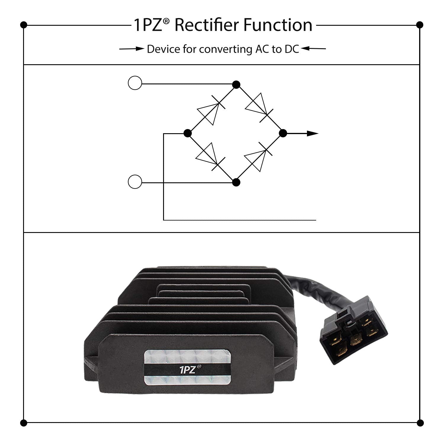 1PZ VR5-R01 Regulator Rectifier Voltage for Suzuki GSXR 600 97-05 GSXR 750 96-05 GSXR 1000 01-04 GSX1300R Hayabusa 99-07 VL1500