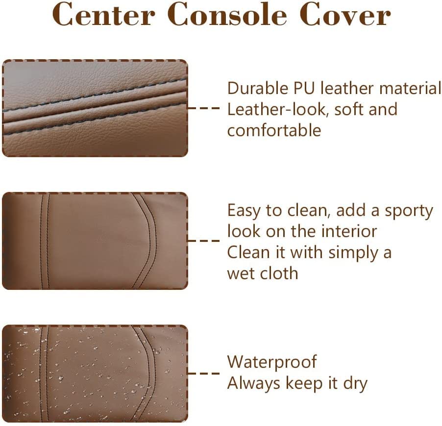 Muslogy Center Console Armrest Cover Compatible With Ford Maverick Xl Xlt Lariat 2022-2025 Accessories Cushion Pad Armrest Lid P