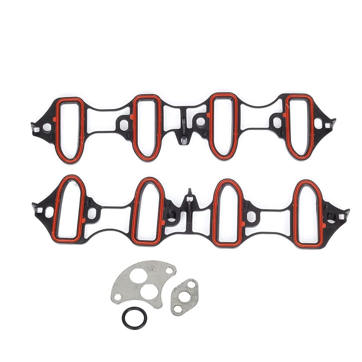 Vincos Intake Manifold Gasket Ms92211 Ms18007 Ms4657 Ms16340 Compatible With Tahoe 00-03 5.3L 4.8L Silverado/Sierra 01-03 6.0L Silverado/Sierra/Yukon Xl/Suburban/Avalanche 1500 02 03 5.3L