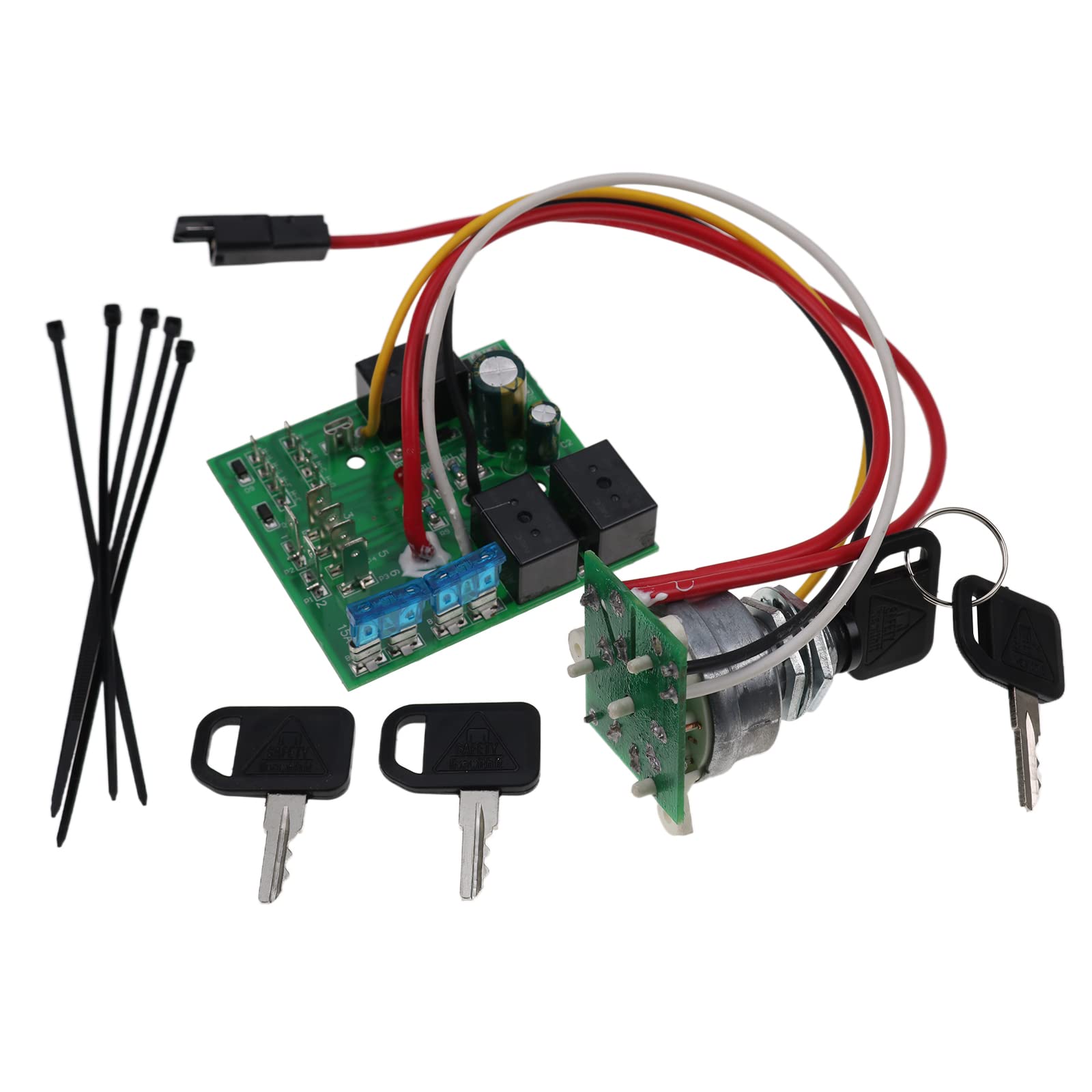 Dvparts Ignition Module Key Switch Am132500 Compatible With John Deere Lx255 Lx266 Lx277 Lx279 Lx280 Lx288 Lx289 Gt225 Gt235 Gt2