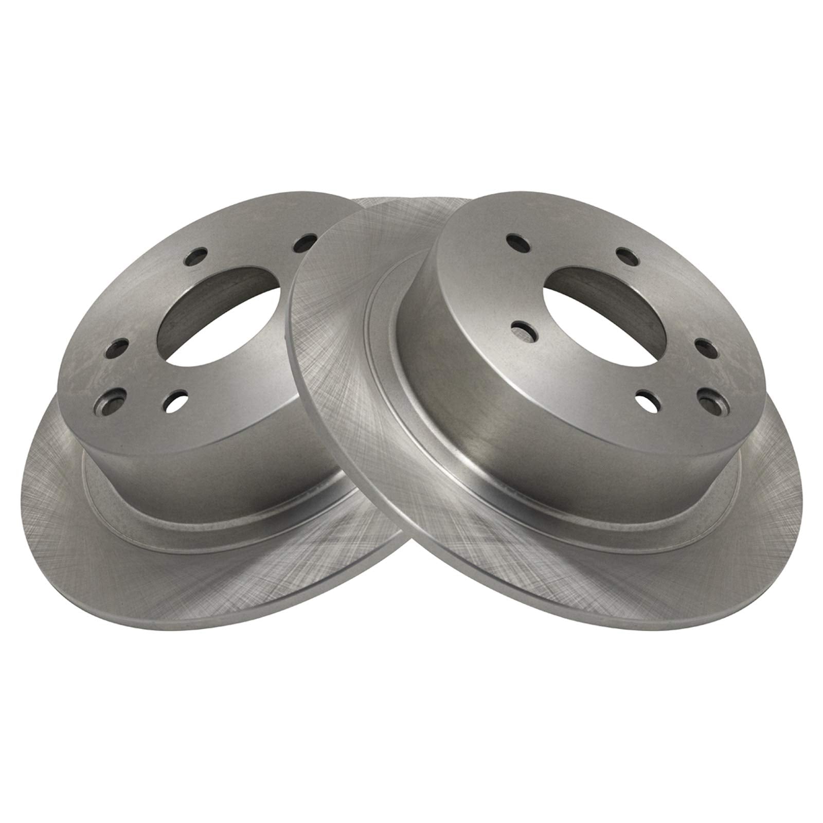 Trq Rear Brake Pad & Rotor Kit Brake Pads Brake Rotor Semi-Metallic Compatible With 2002-2022 Nissan Altima 2011-2017 Juke 2004-