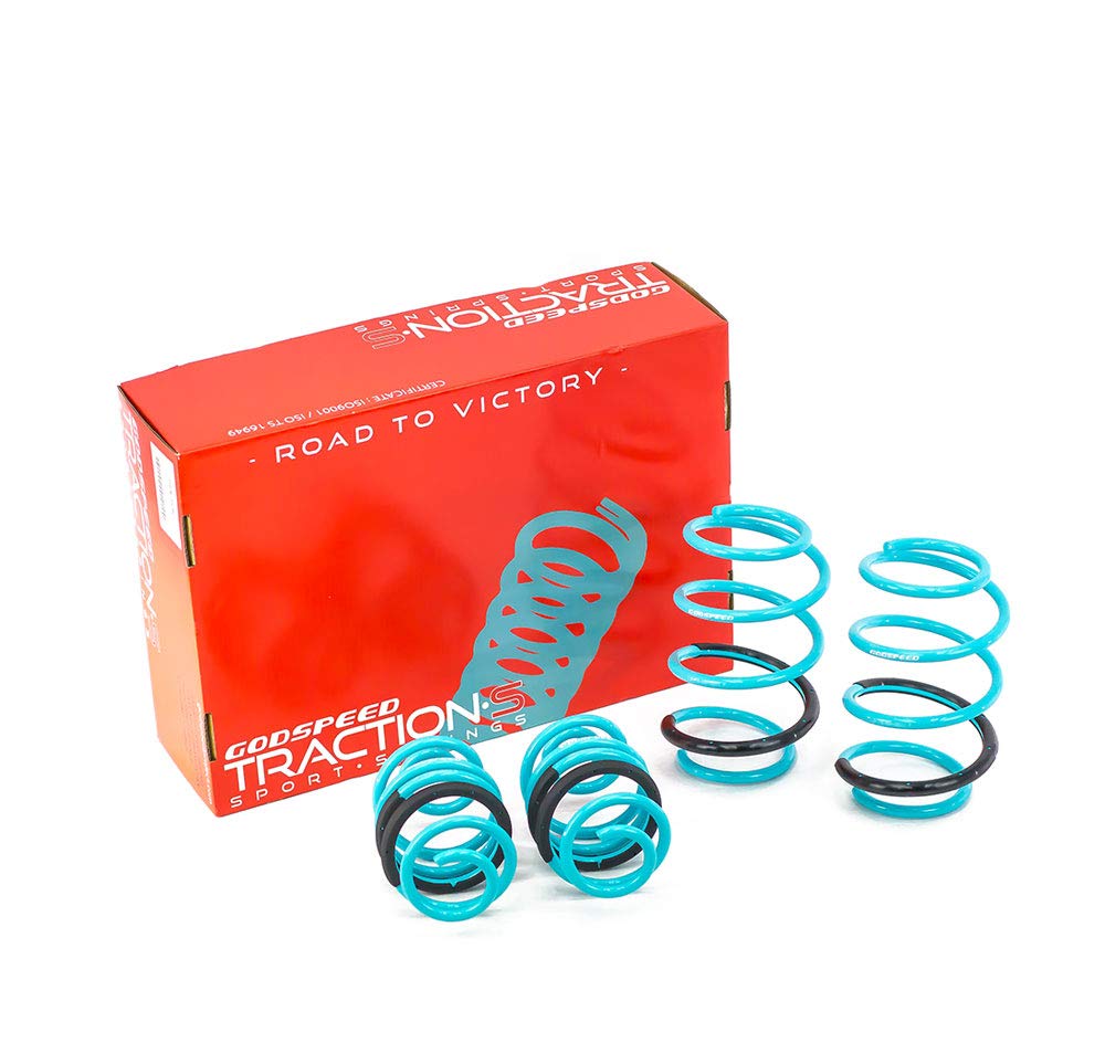 Godspeed Ls-Ts-Nn-0011 Traction-S Performance Lowering Springs For Nissan Sentra (B17) 2013-19