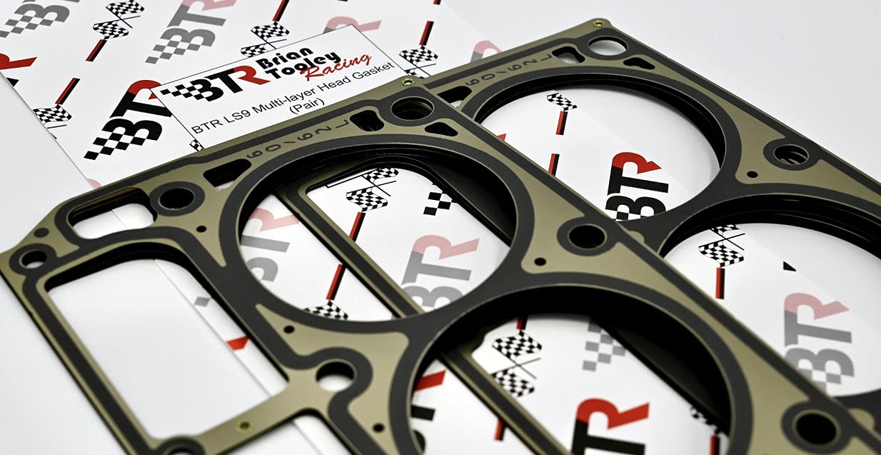 Btr Brian Tooley Racing Ls9 Head Gaskets Mls Pair Turbo Multi Layer 4.100 Bore (Btr22033-2)
