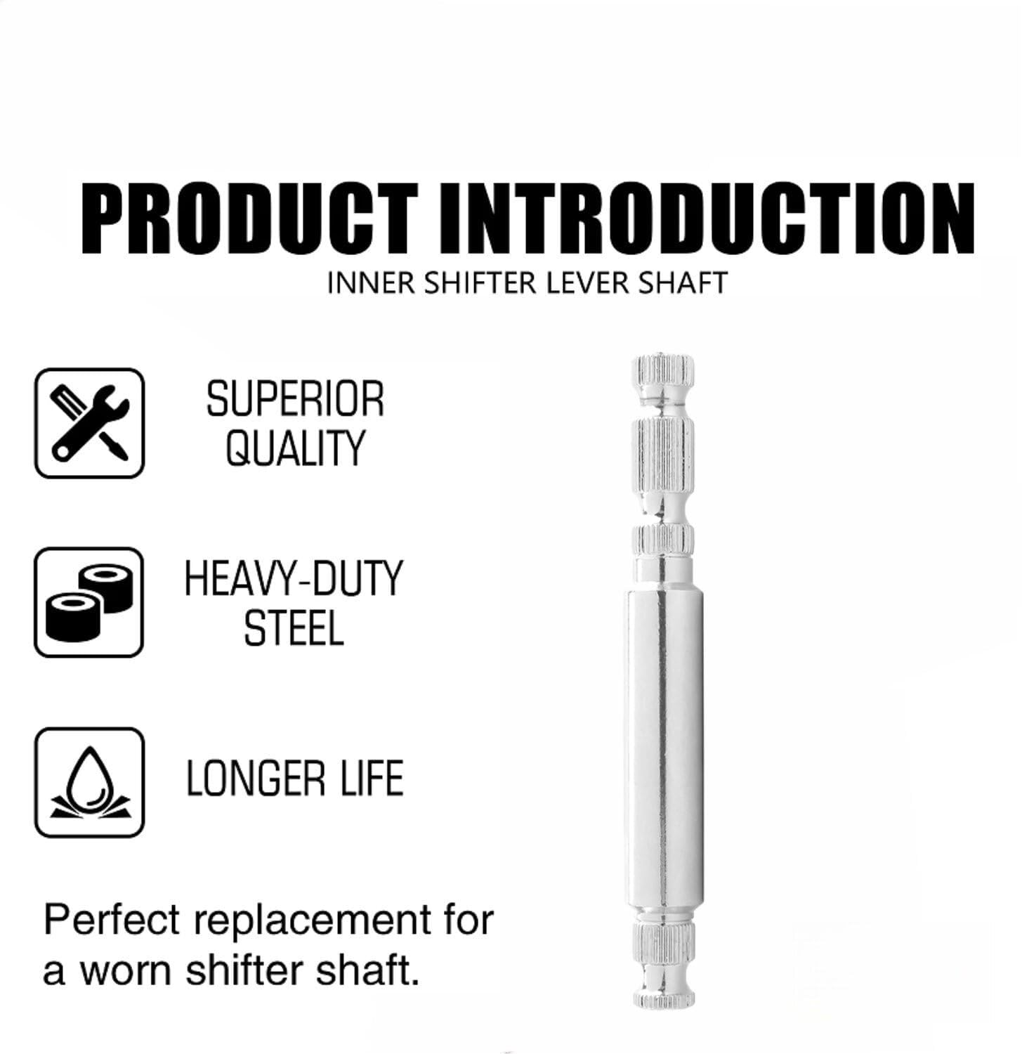 Vpzmt Inner Steel Shifter Lever Shaft Fits For 1984-2016 Harley Touring, Road King, Electra Glide, Street Glide, Replace-33709-82A (Inner Shifter (84-16))