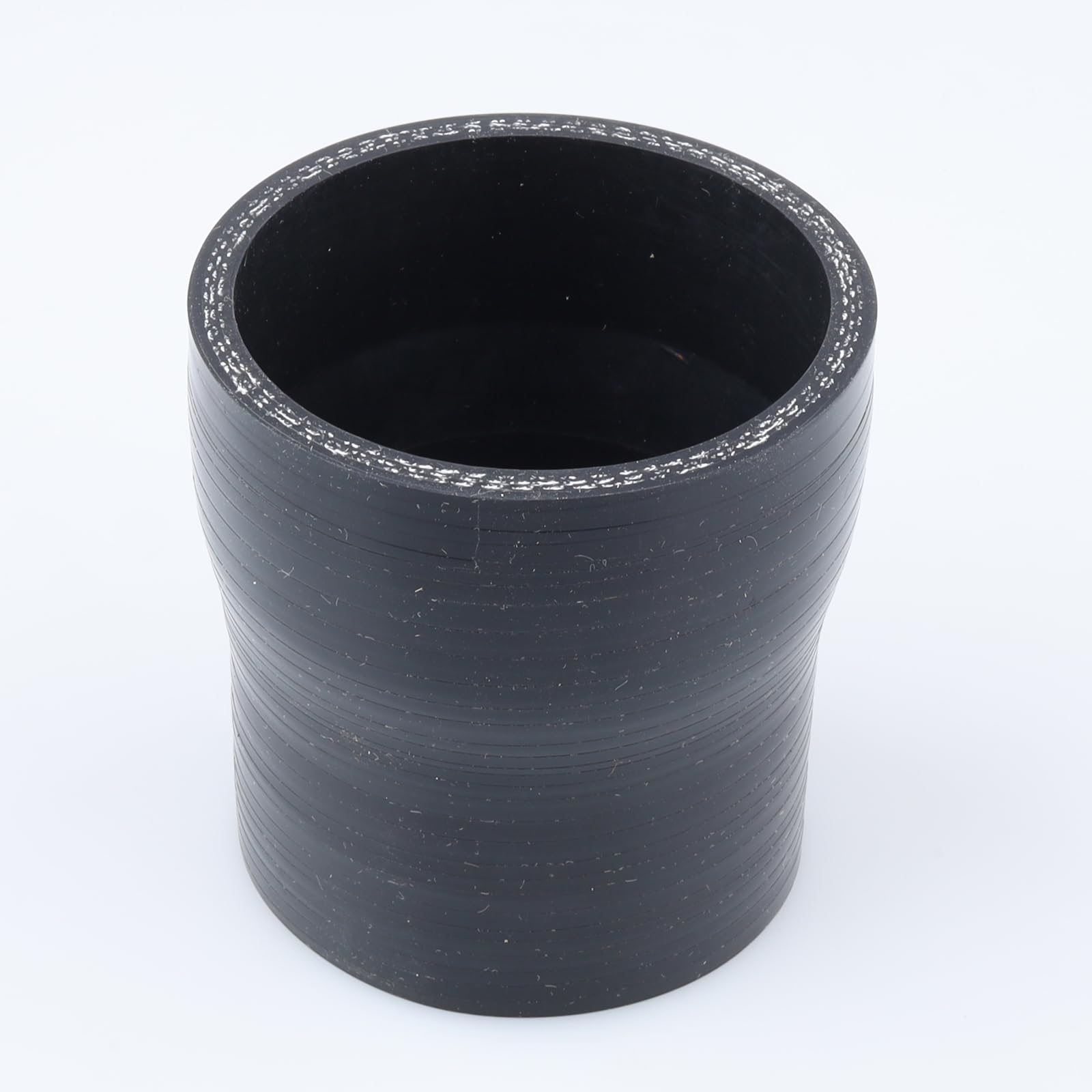 Ac Performance Id 2.5'' To 2-3/16'' (64Mm To 55Mm) Silicone Hose Straight Reducer 3-Ply Reinforced Black, 3'' Length