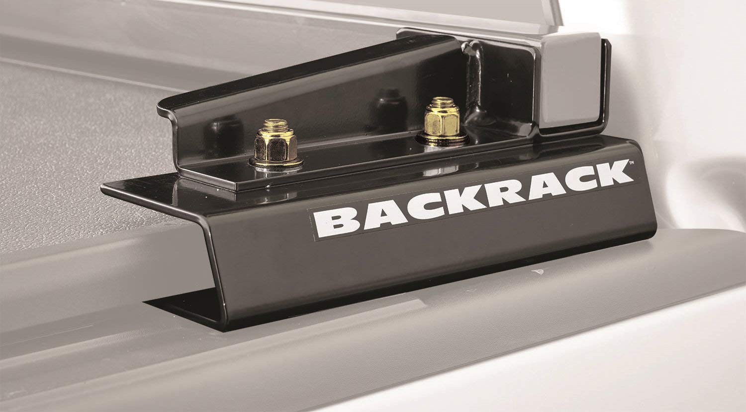 Realtruck Backrack Hardware Kit For Use W/Wide-Top Tonneau, Black, No Drill | 50327 | Fits 2016-2023 Toyota Tacoma; 2005-2015 To