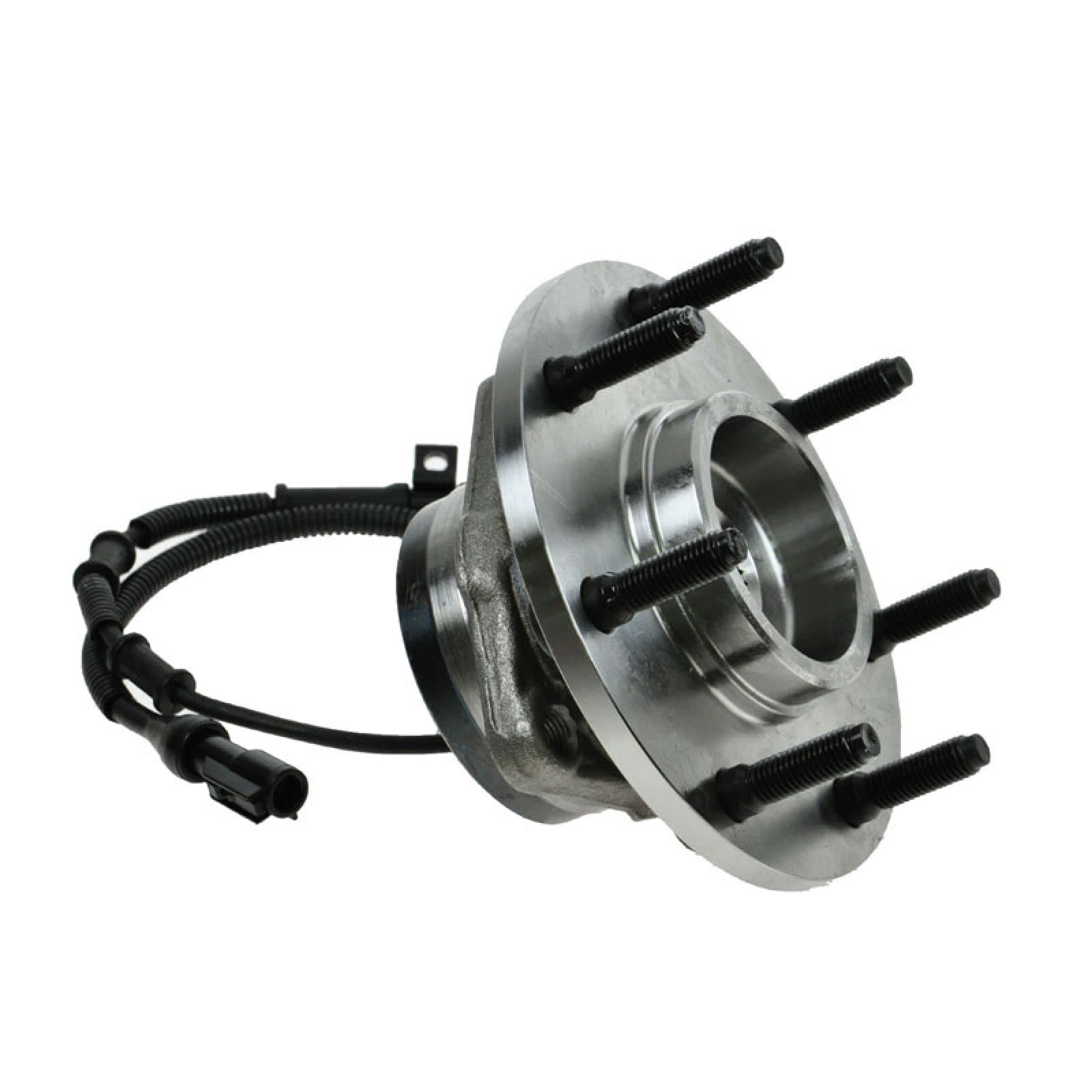 Trq Front Wheel Bearing & Hub Assembly 4Wd With Abs Sensor Compatible With 2000-2003 Ford F-150 2004 F-150 Heritage 1997-1999 F-