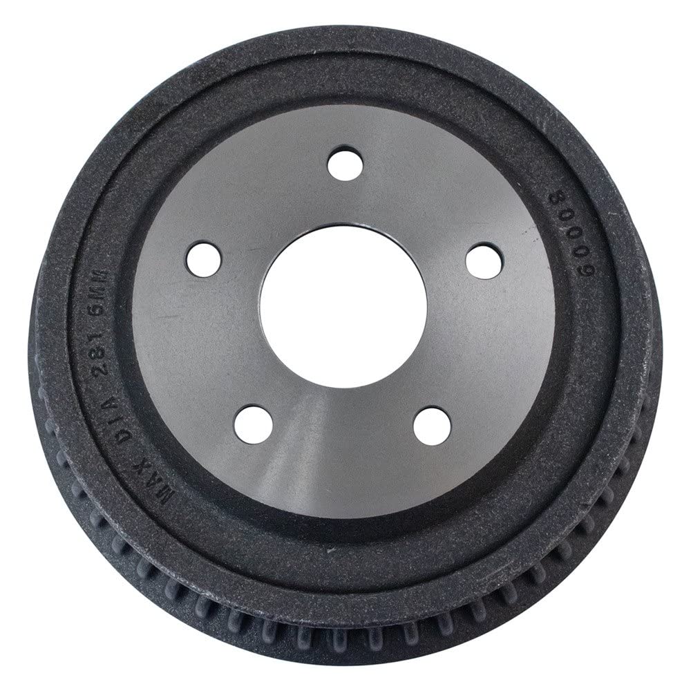 Trq Rear Brake Drum Pair Set For 1994-1999 Dodge Ram 1500 Truck