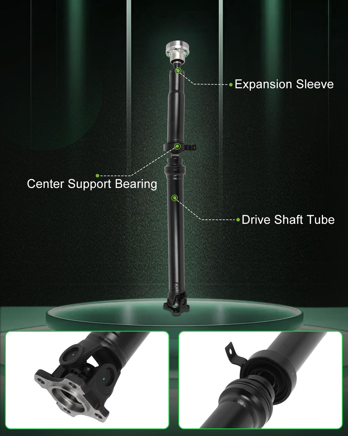 Scitoo?46.125''?Steel Rear Driveshaft Assembly Drive Shaft Prop Shaft For Land Rover Range Rover Sport 2006-2013,Oe# Lr037028 Tv