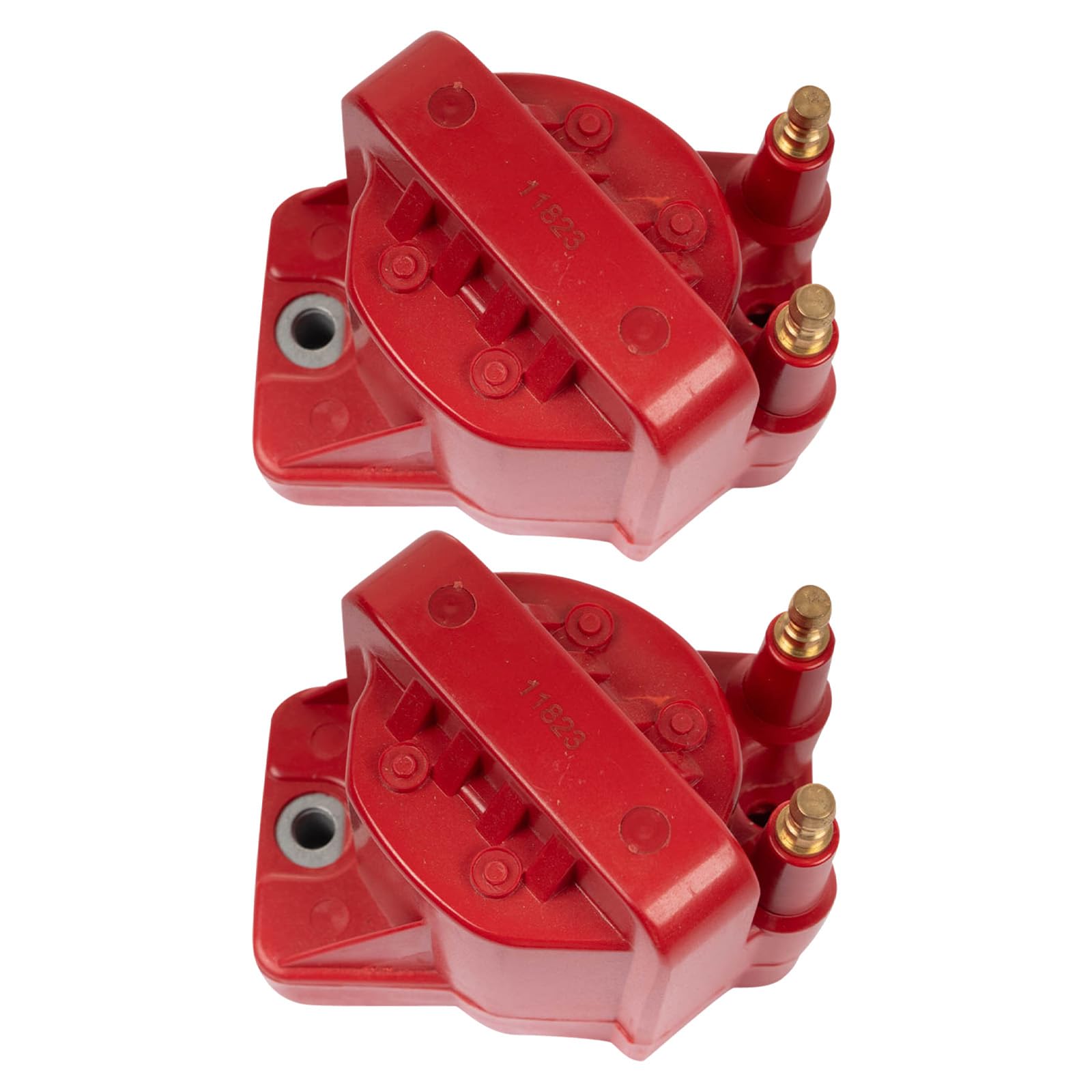 TRQ Ignition Coil Set Compatible with 86-05 Buick 87-99 Cadillac 87-05 Chevrolet 94-03 GMC 91-00 Isuzu 86-04 Oldsmobile Pontiac