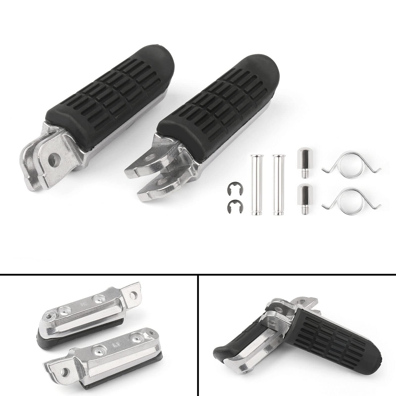 Motorcycle Front Footrests Foot Peg For Honda Cb400 Sf Cb600 Cbr600 Cbr750F 1000F Cb750 1300Sf F2 F3 Vtr1000F Vfr800 Cb500