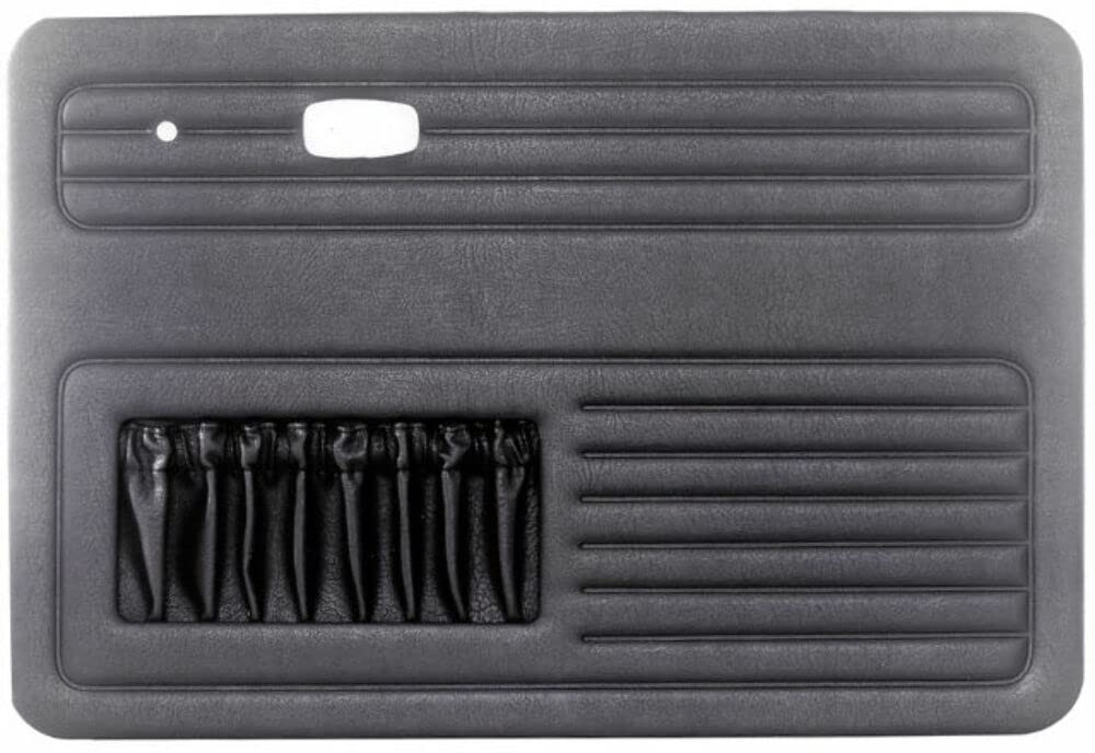 4 Piece Door Panel Kit, Fits Beetle 65-77, Black, Compatible With Dune Buggy
